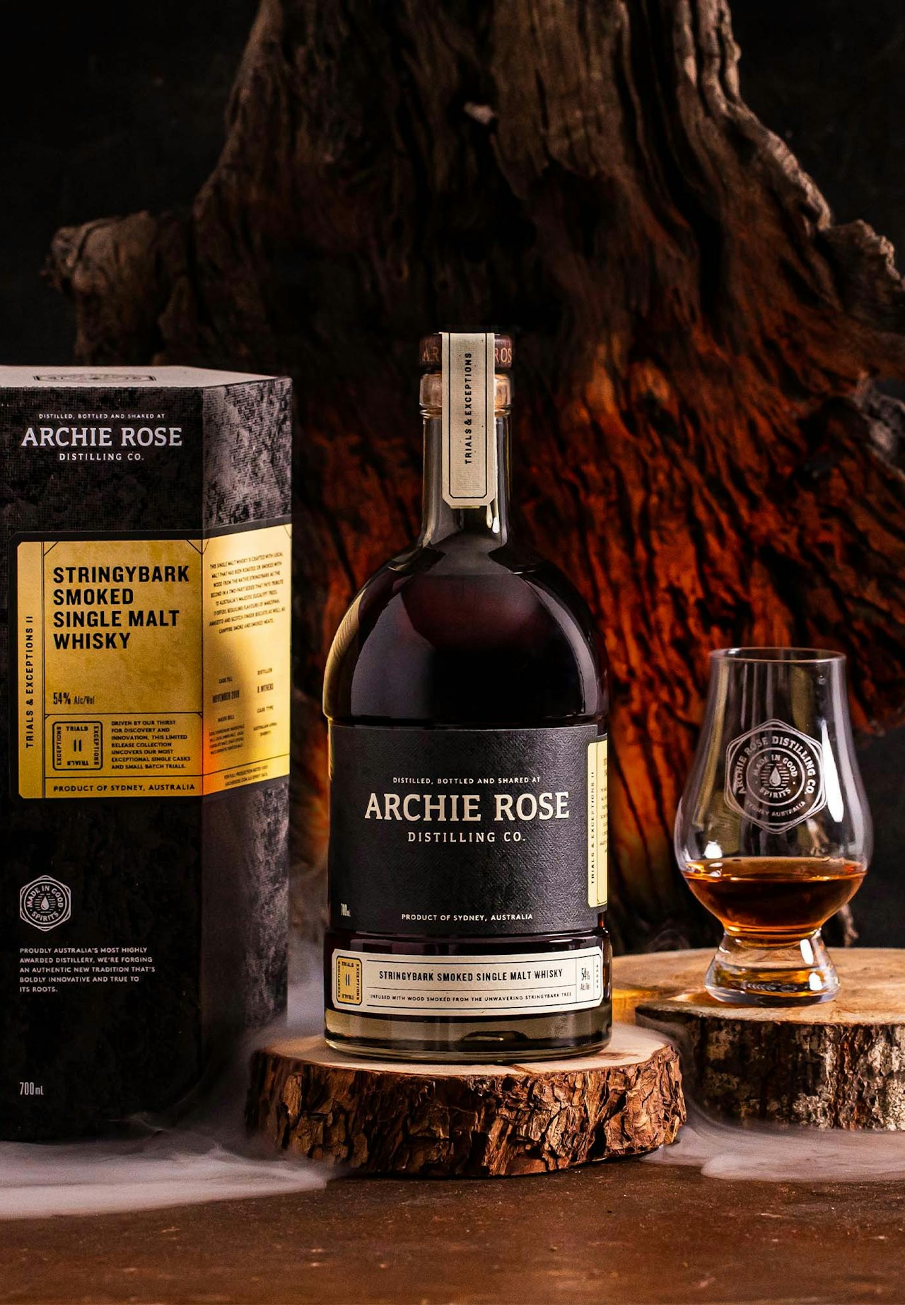 Stringybark Smoked Single Malt Whisky