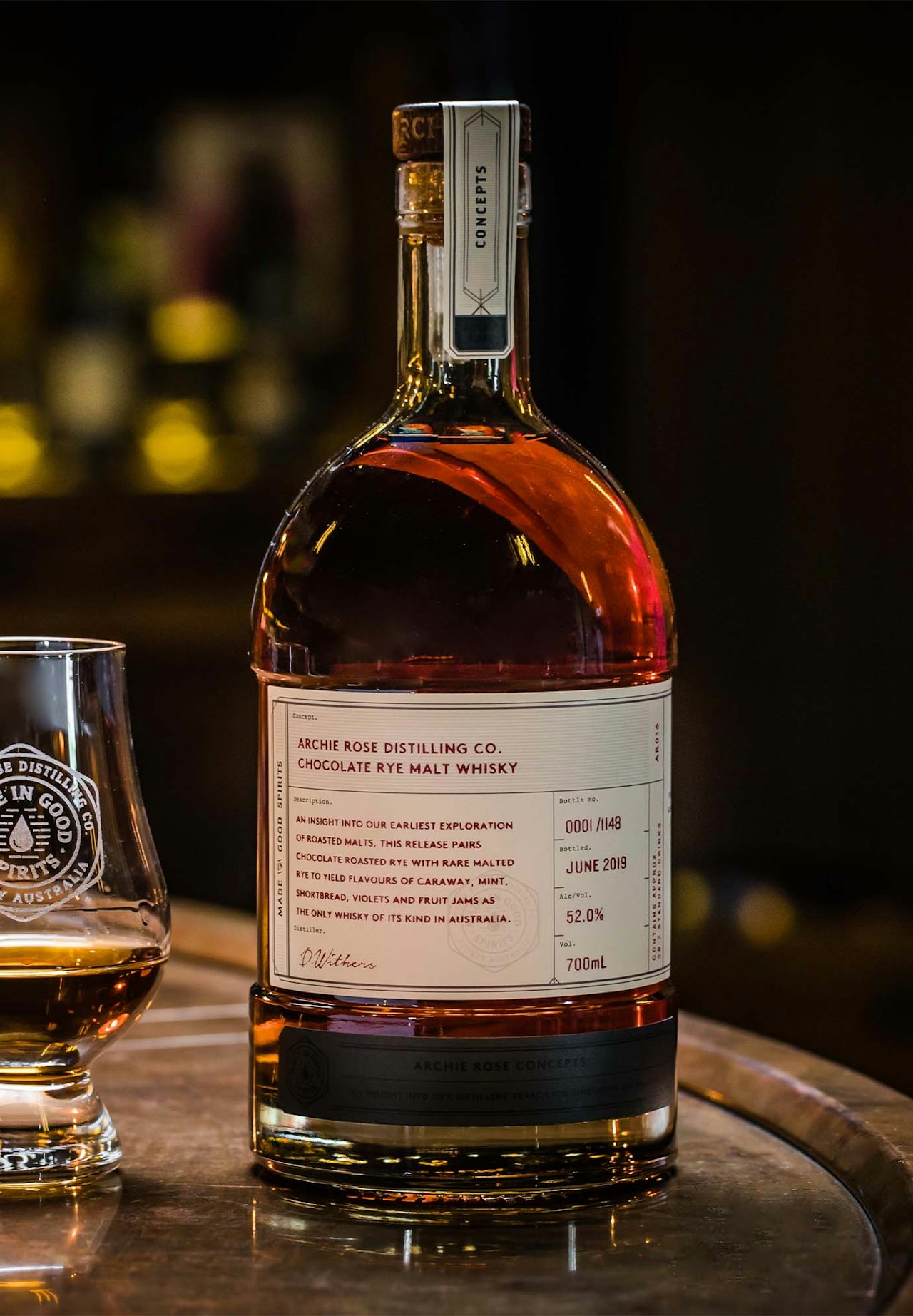 Chocolate Rye Malt Whisky