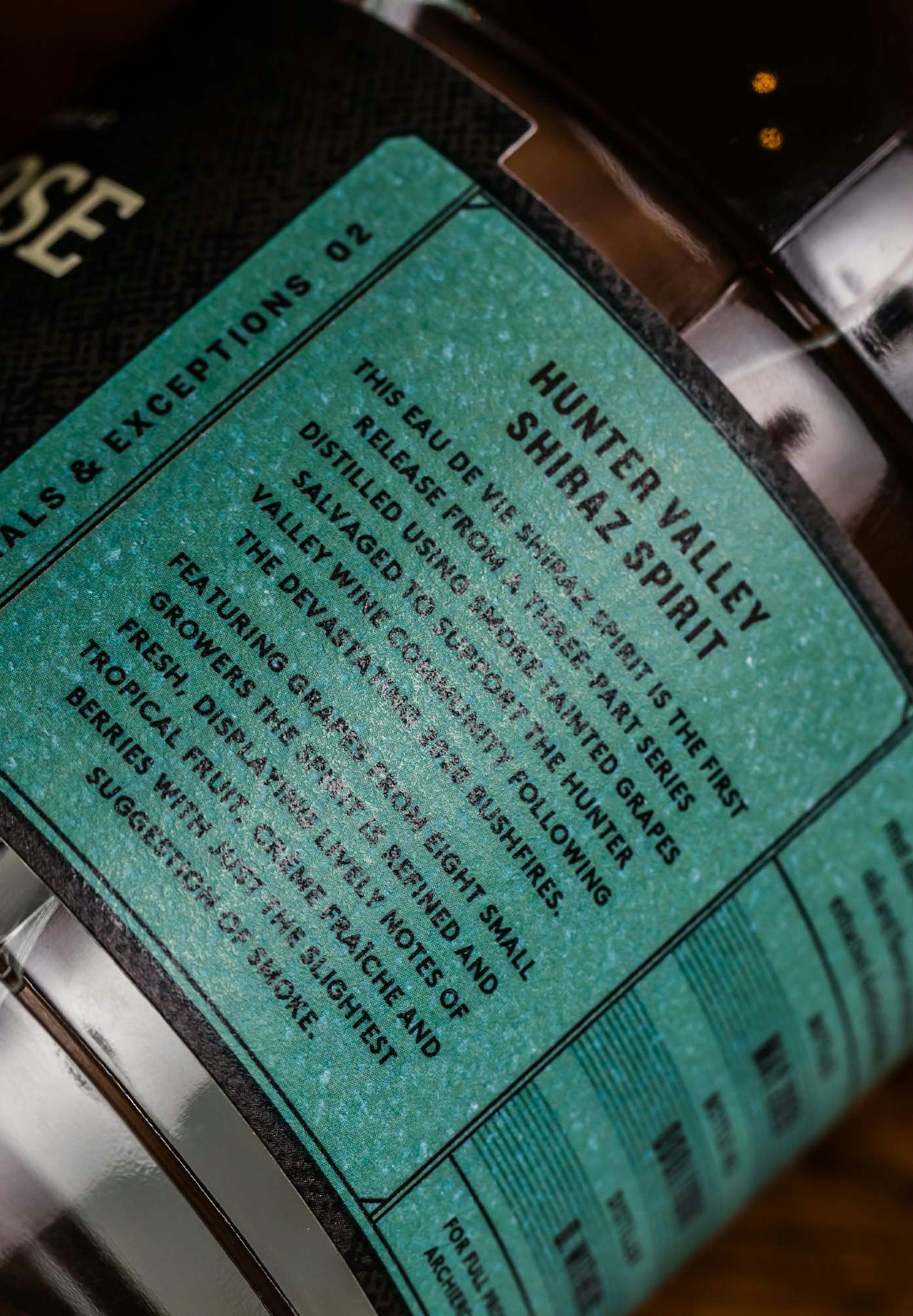 Hunter Valley Shiraz Spirit