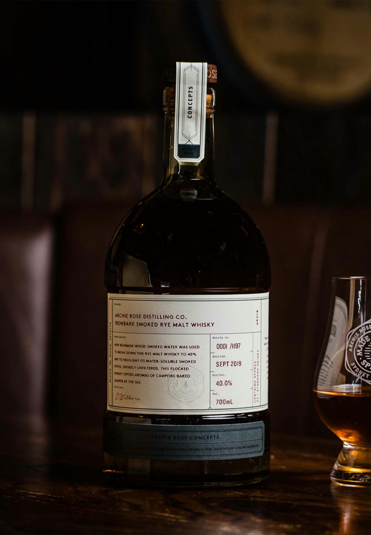 Ironbark Smoked Rye Malt Whisky