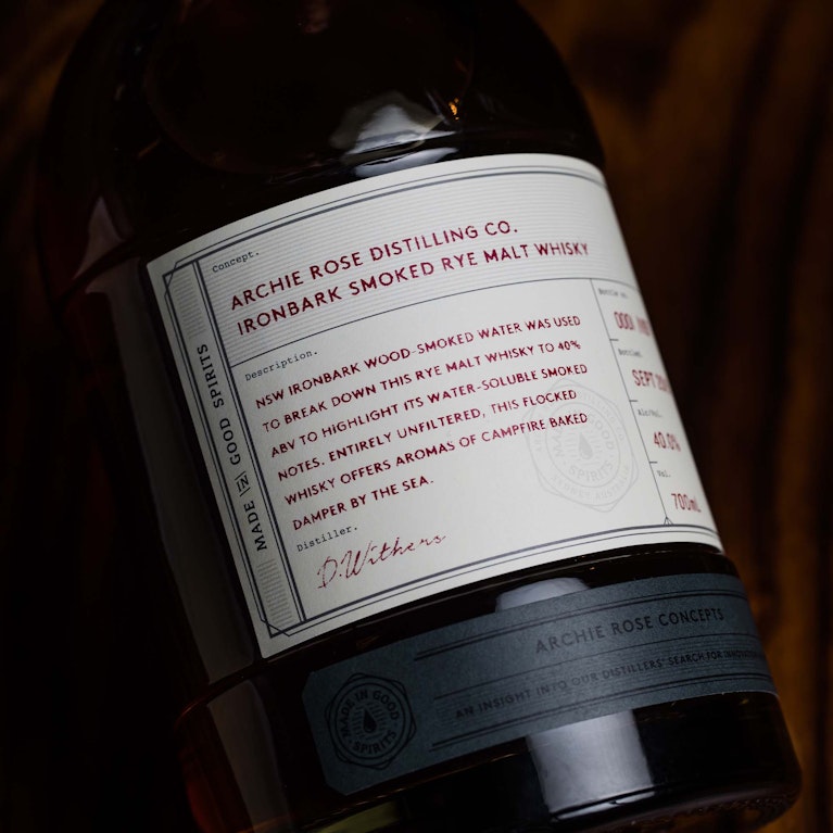 Ironbark Smoked Rye Malt Whisky