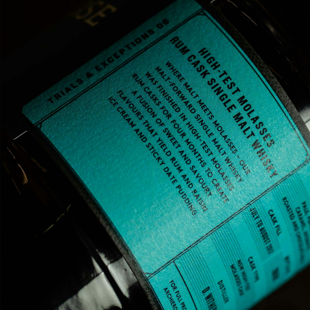 High-Test Molasses Rum Cask Single Malt Whisky