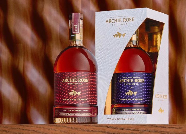 Archie Rose x Sydney Opera House Single Malt Whiskies