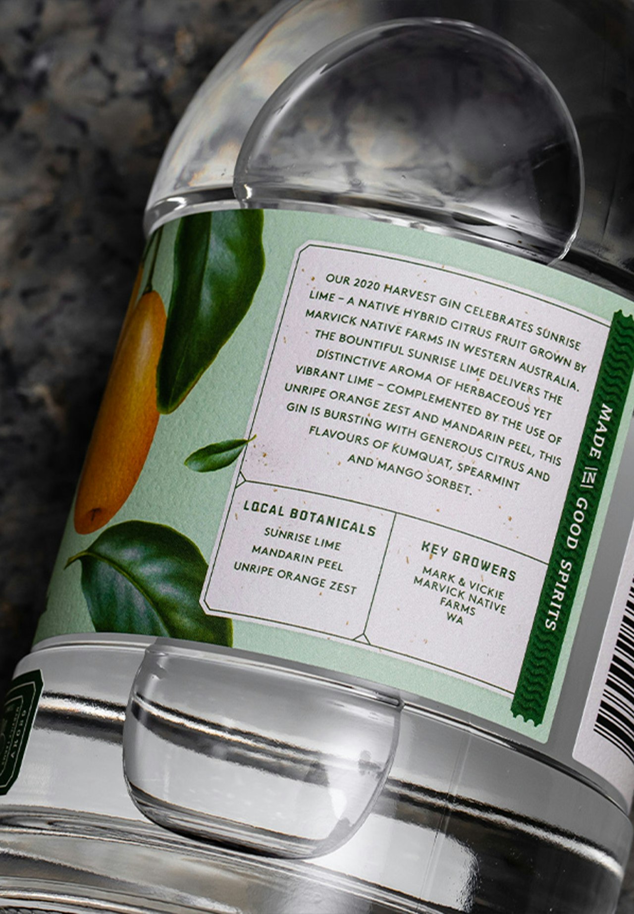 Sunrise Lime Gin Harvest