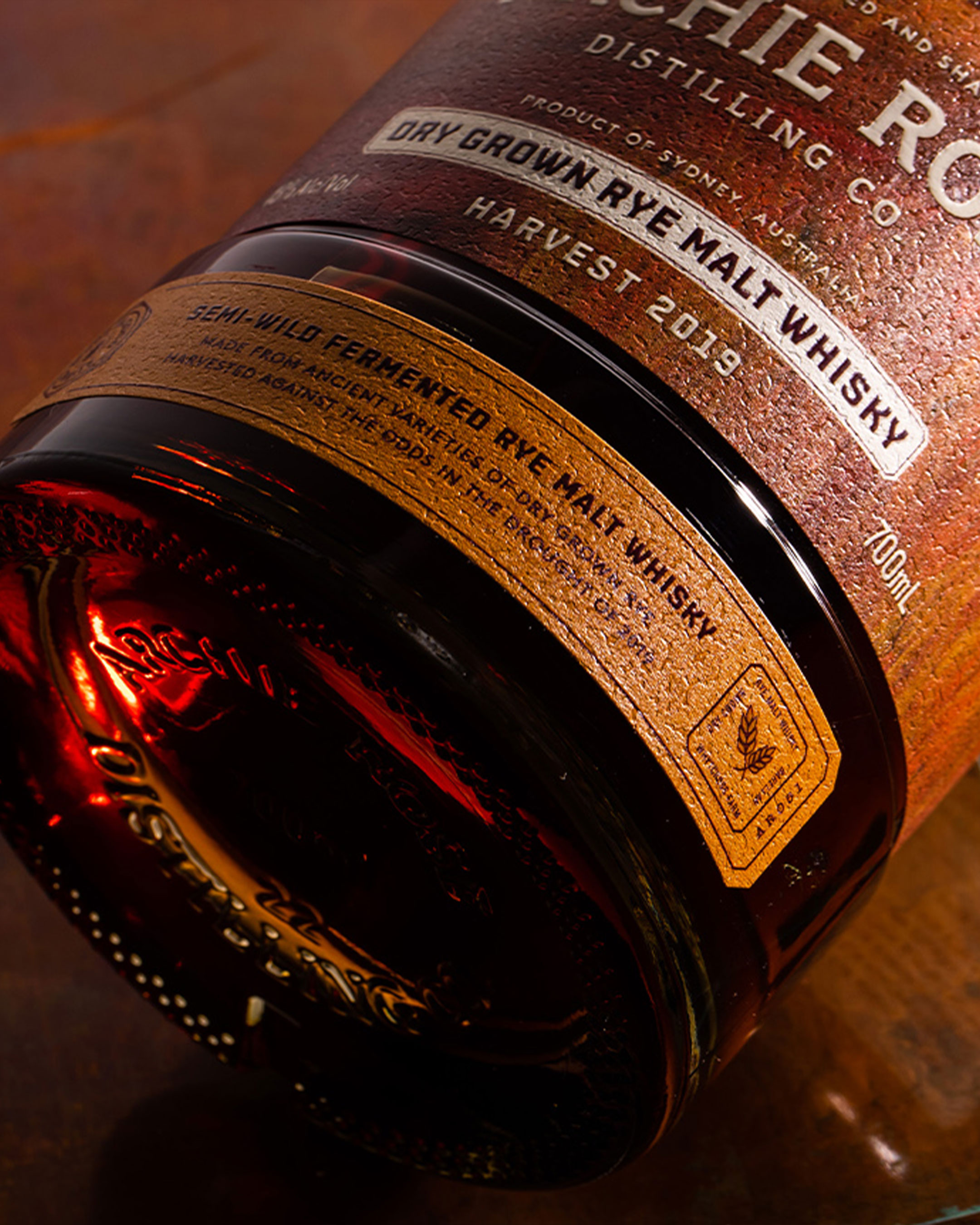 Dry Grown Rye Malt Whisky, Harvest 2019 | Archie Rose Distilling Co.