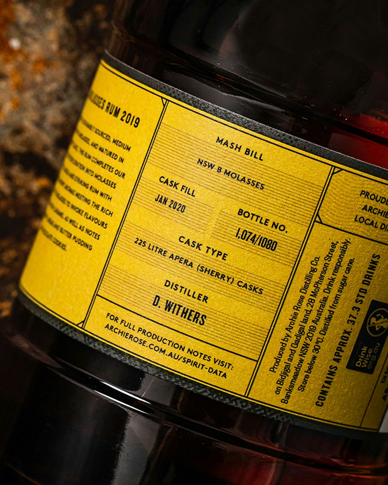 Mill Molasses Rum 2019