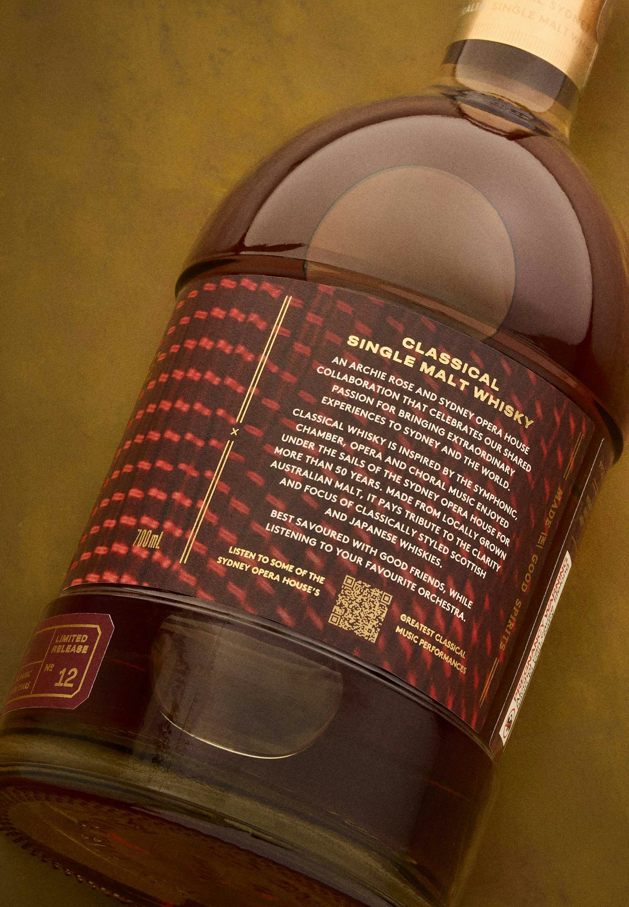 Archie Rose x Sydney Opera House Classical Whisky