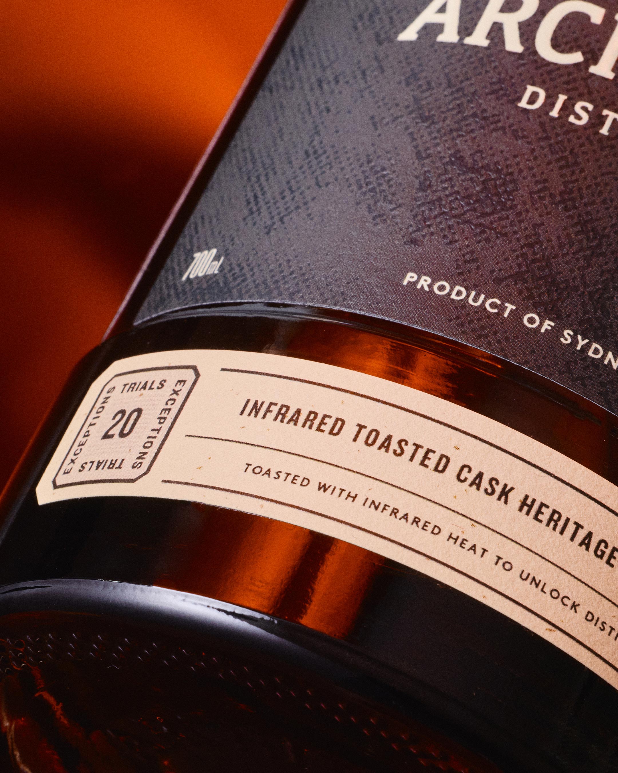 Infrared Toasted Cask Heritage Rye Malt Whisky