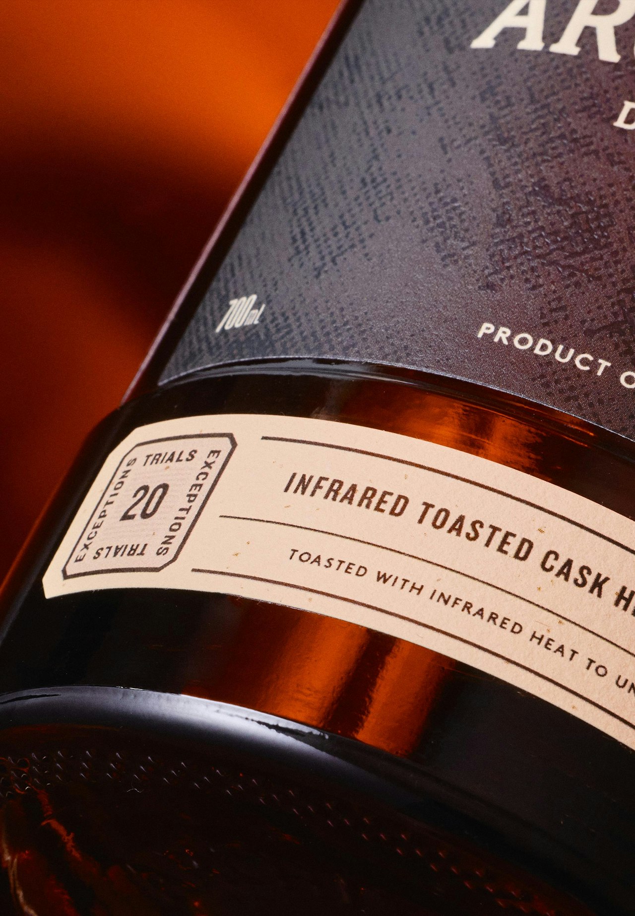 Infrared Toasted Cask Heritage Rye Malt Whisky