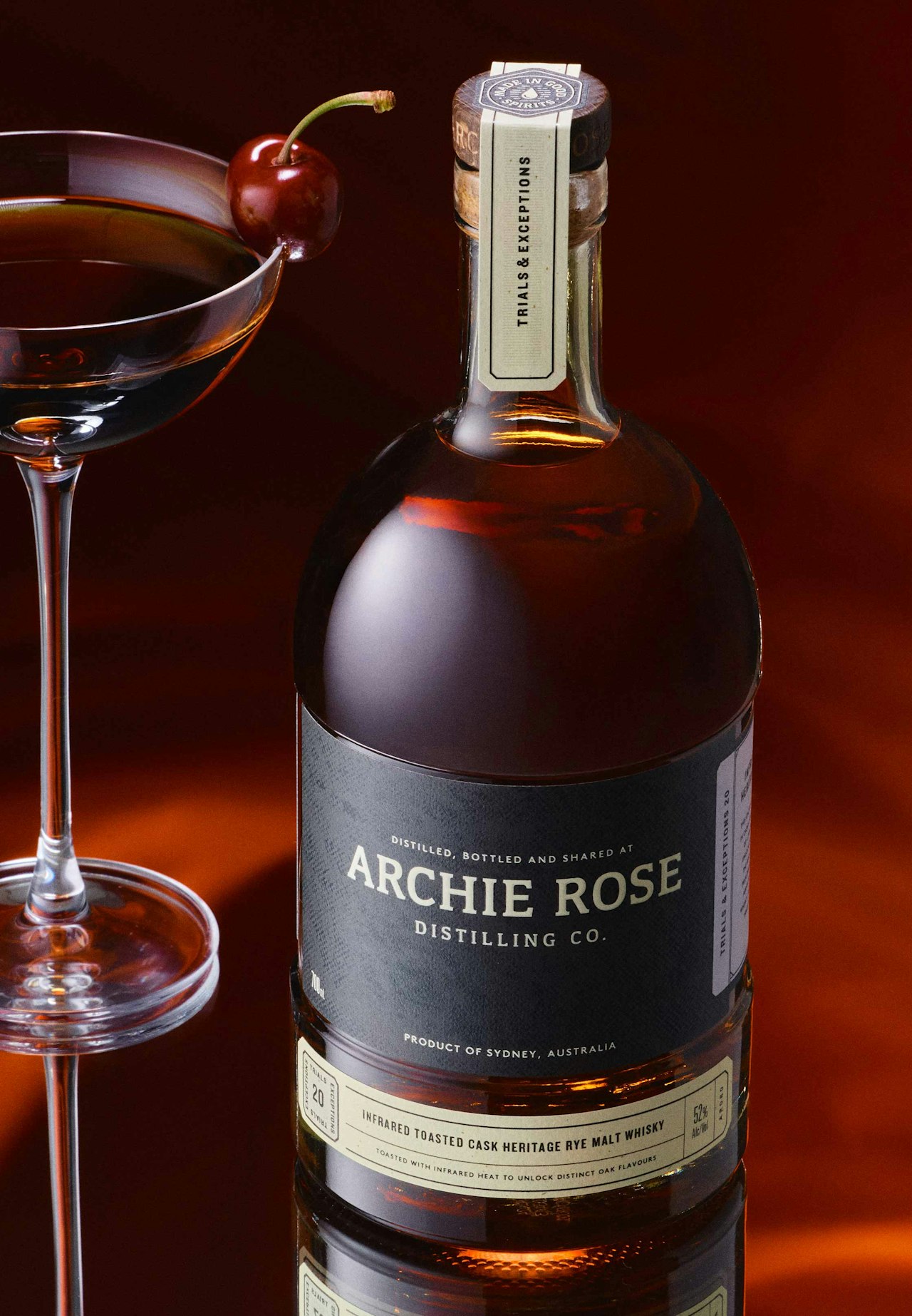 Infrared Toasted Cask Heritage Rye Malt Whisky