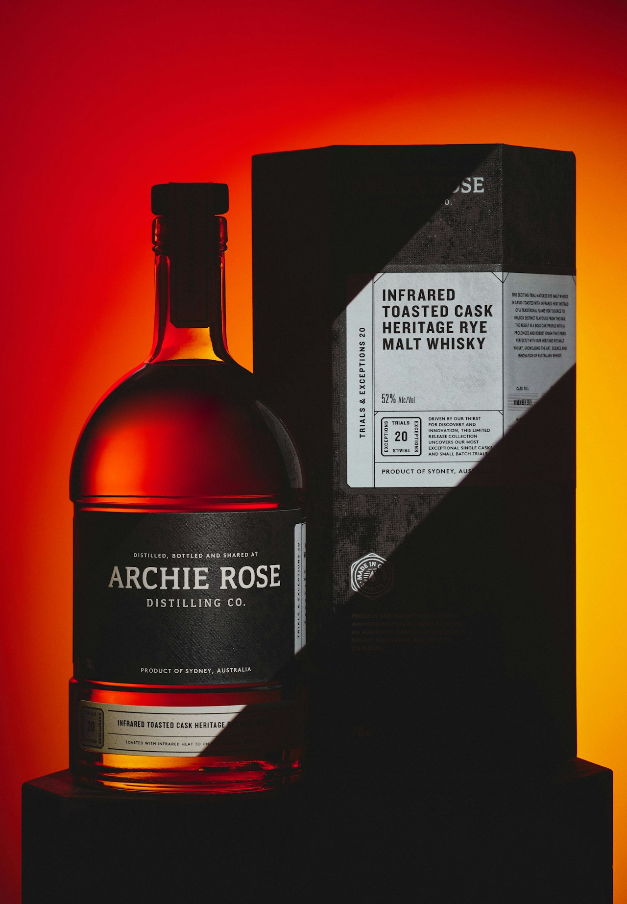 Infrared Toasted Cask Heritage Rye Malt Whisky