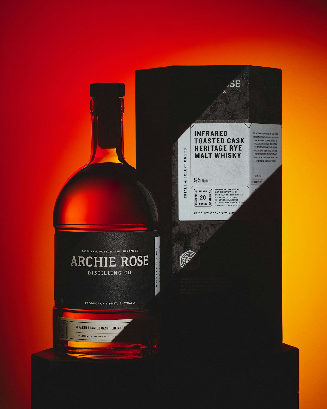 Infrared Toasted Cask Heritage Rye Malt Whisky