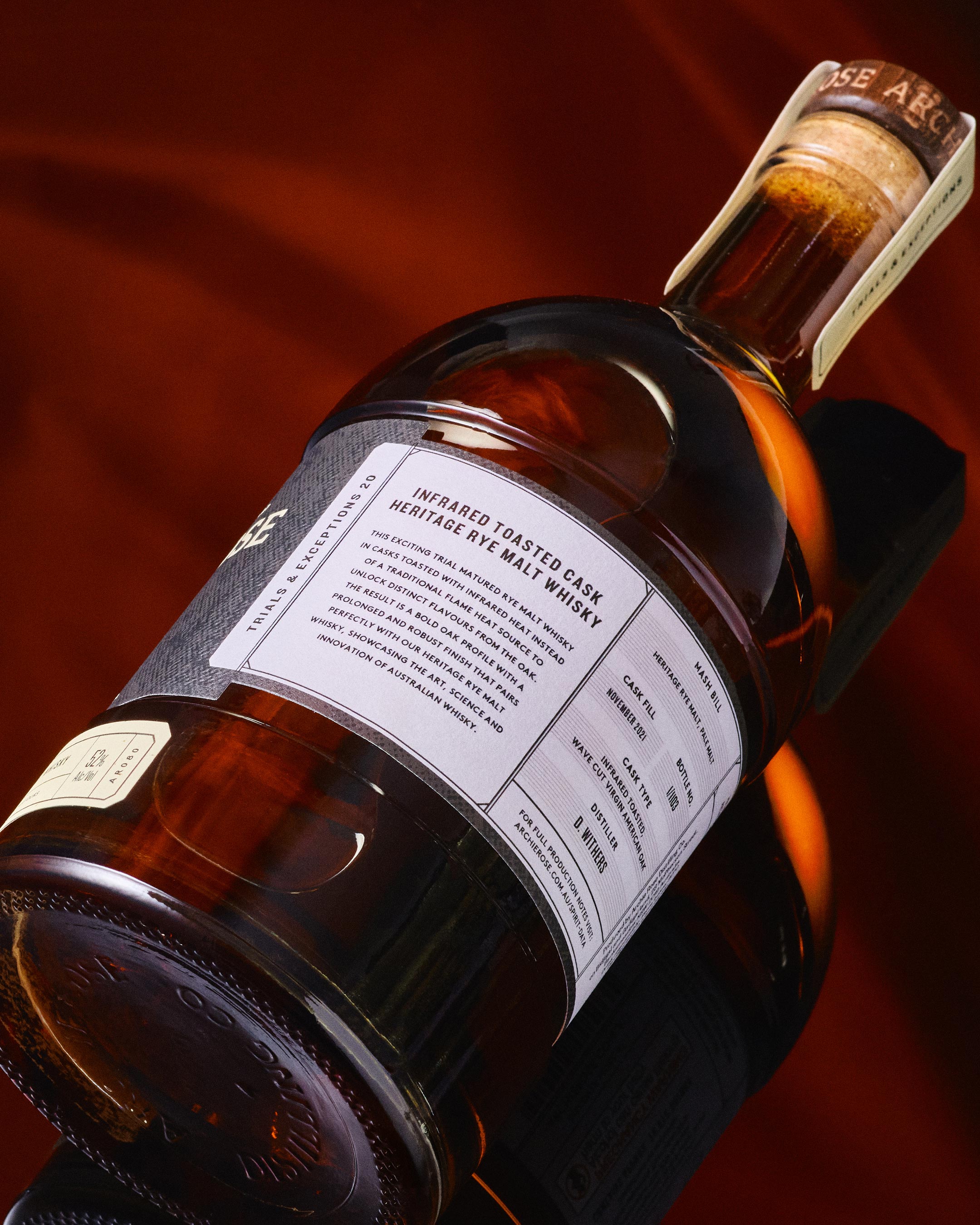 Shop Infrared Toasted Cask Heritage Rye Malt Whisky Online