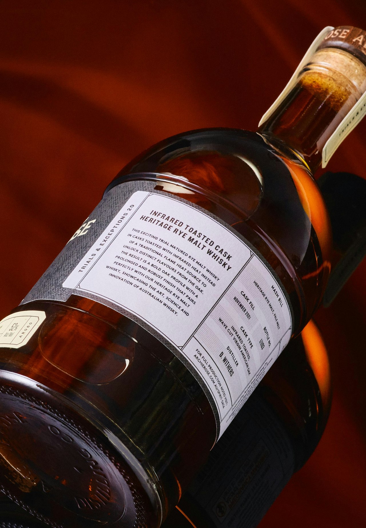 Infrared Toasted Cask Heritage Rye Malt Whisky