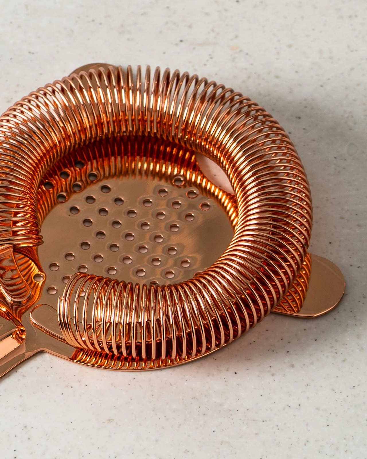 Copper Hawthorn Strainer