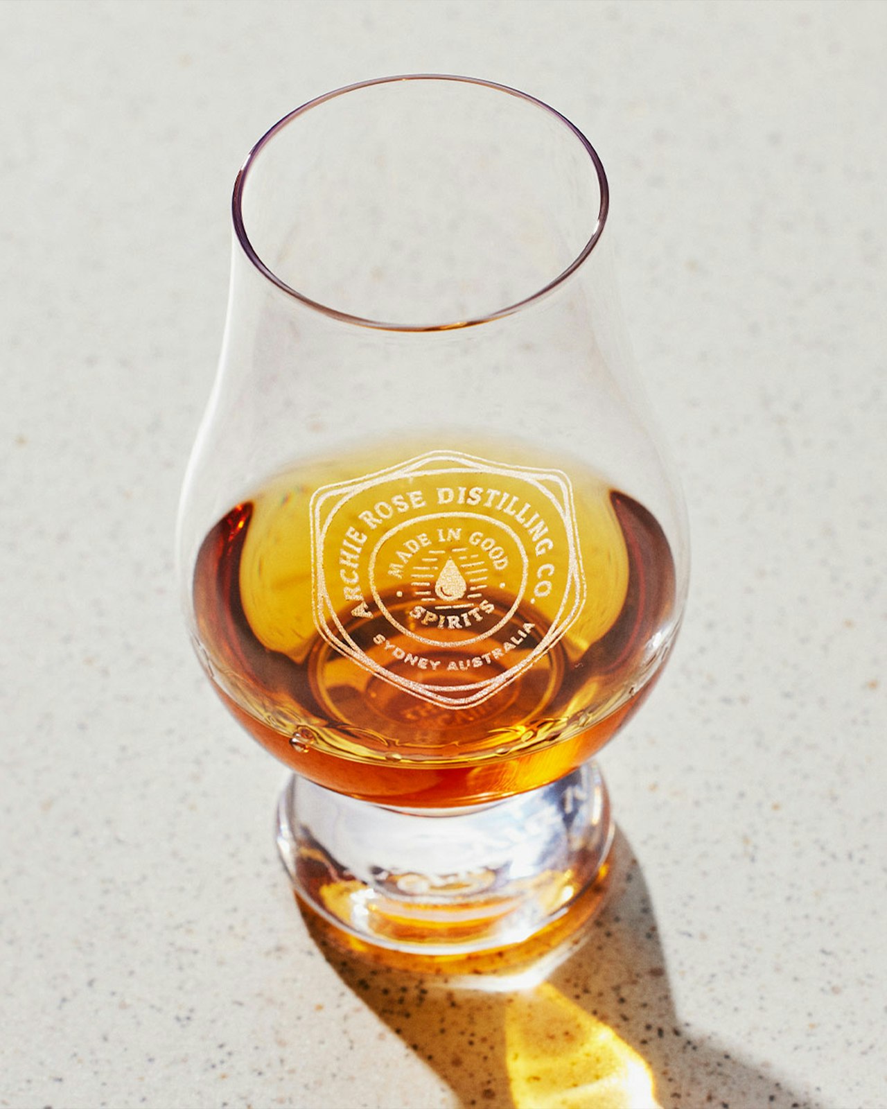 Glencairn Whisky Glass Engraved