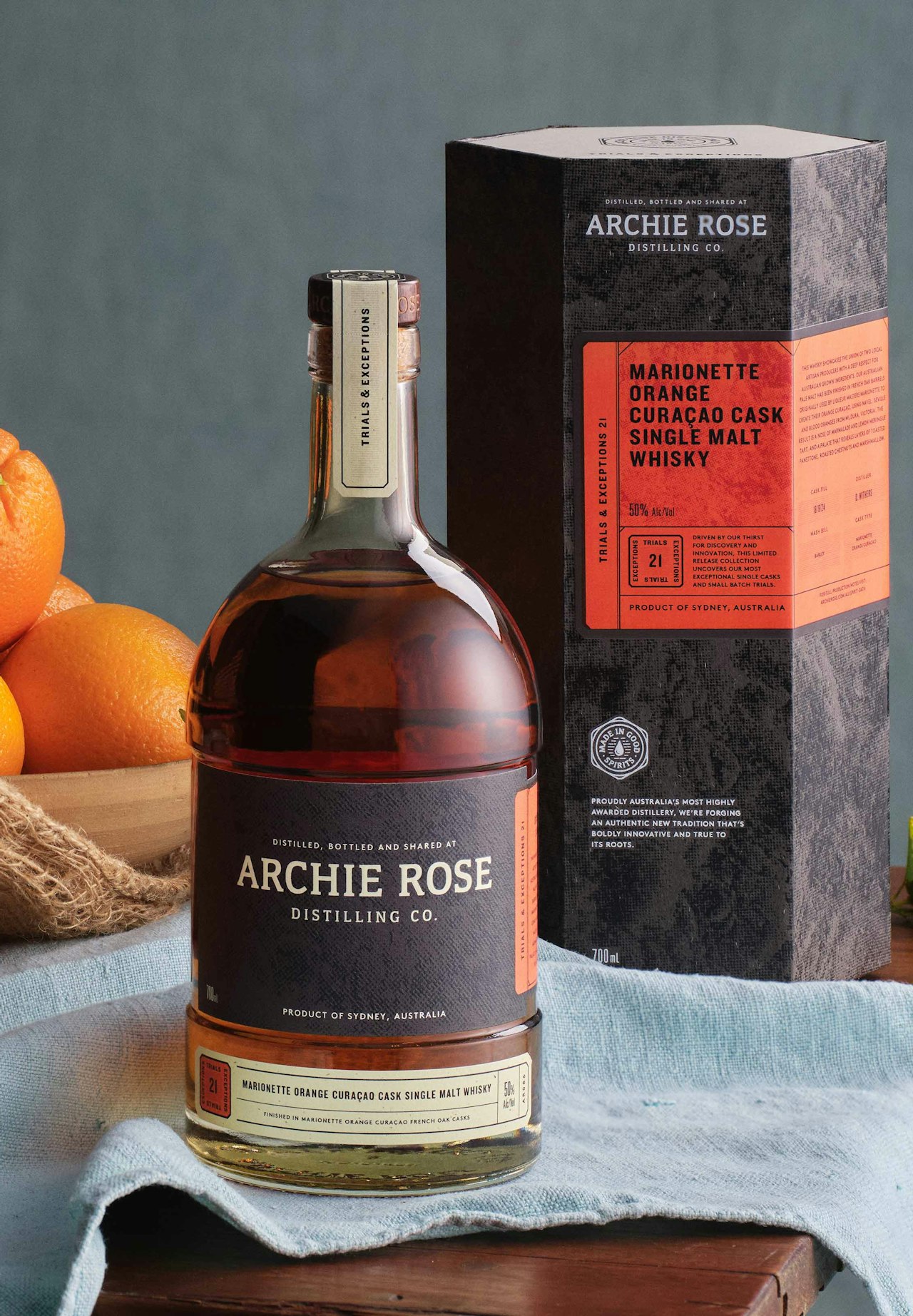 Marionette Orange Curaçao Cask Single Malt Whisky