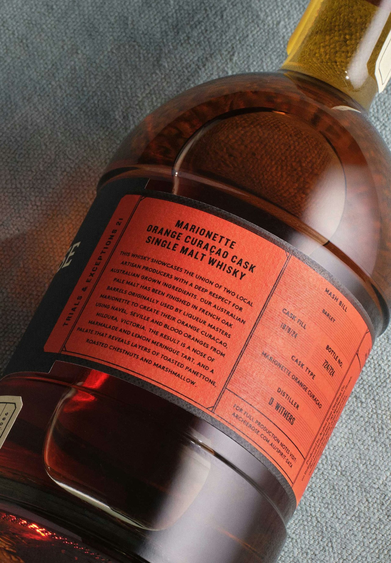 Marionette Orange Curaçao Cask Single Malt Whisky