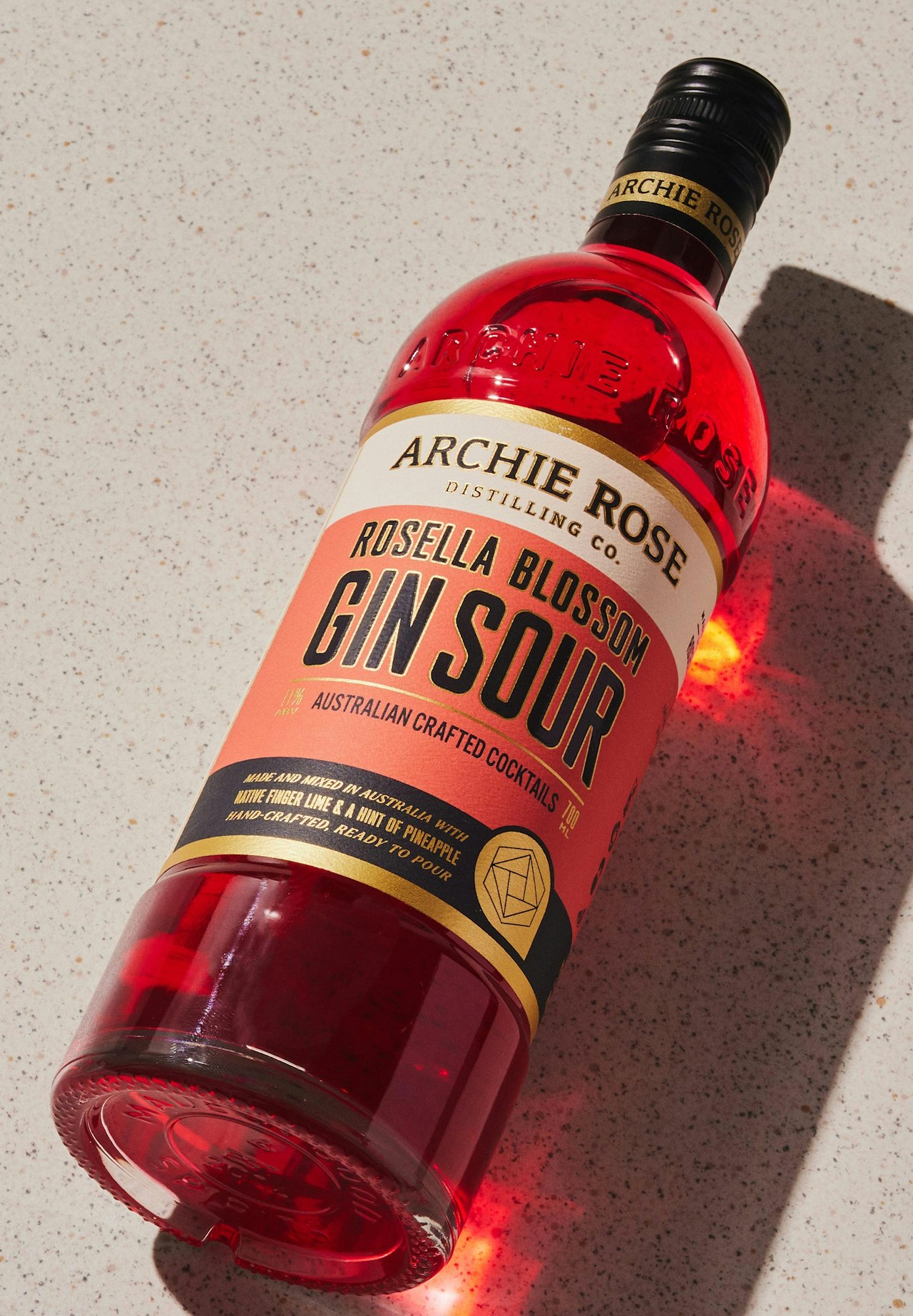 Rosella Blossom Gin Sour