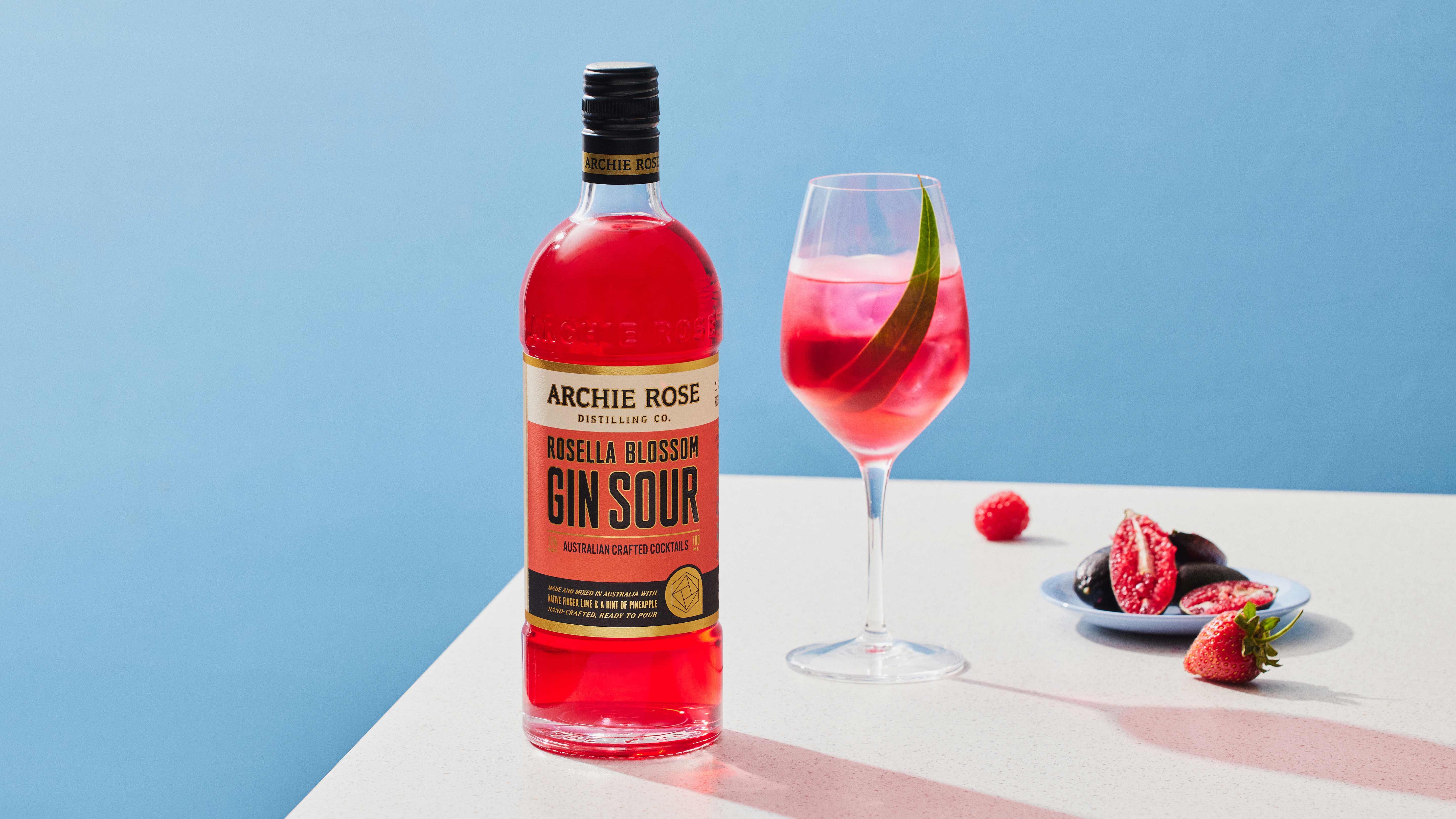 Rosella Blossom Gin Sour