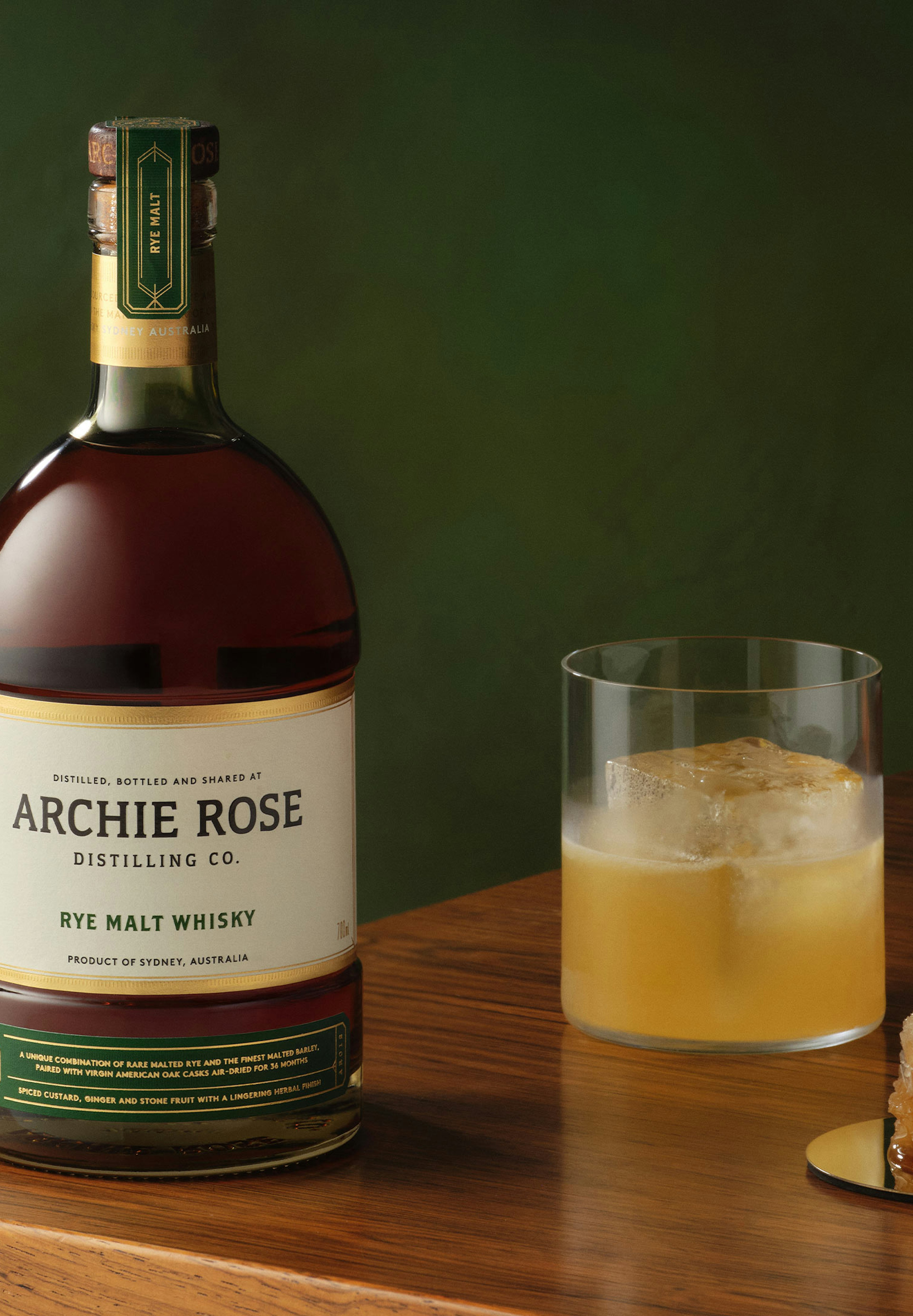Malted Golden Rye Shop Award Winning Rye Malt Whisky Online | Archie Rose