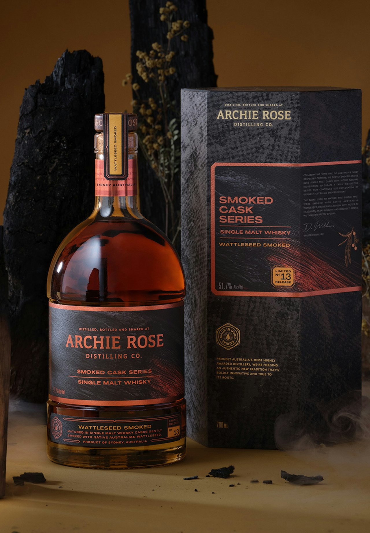 Wattleseed Smoked Cask Single Malt Whisky