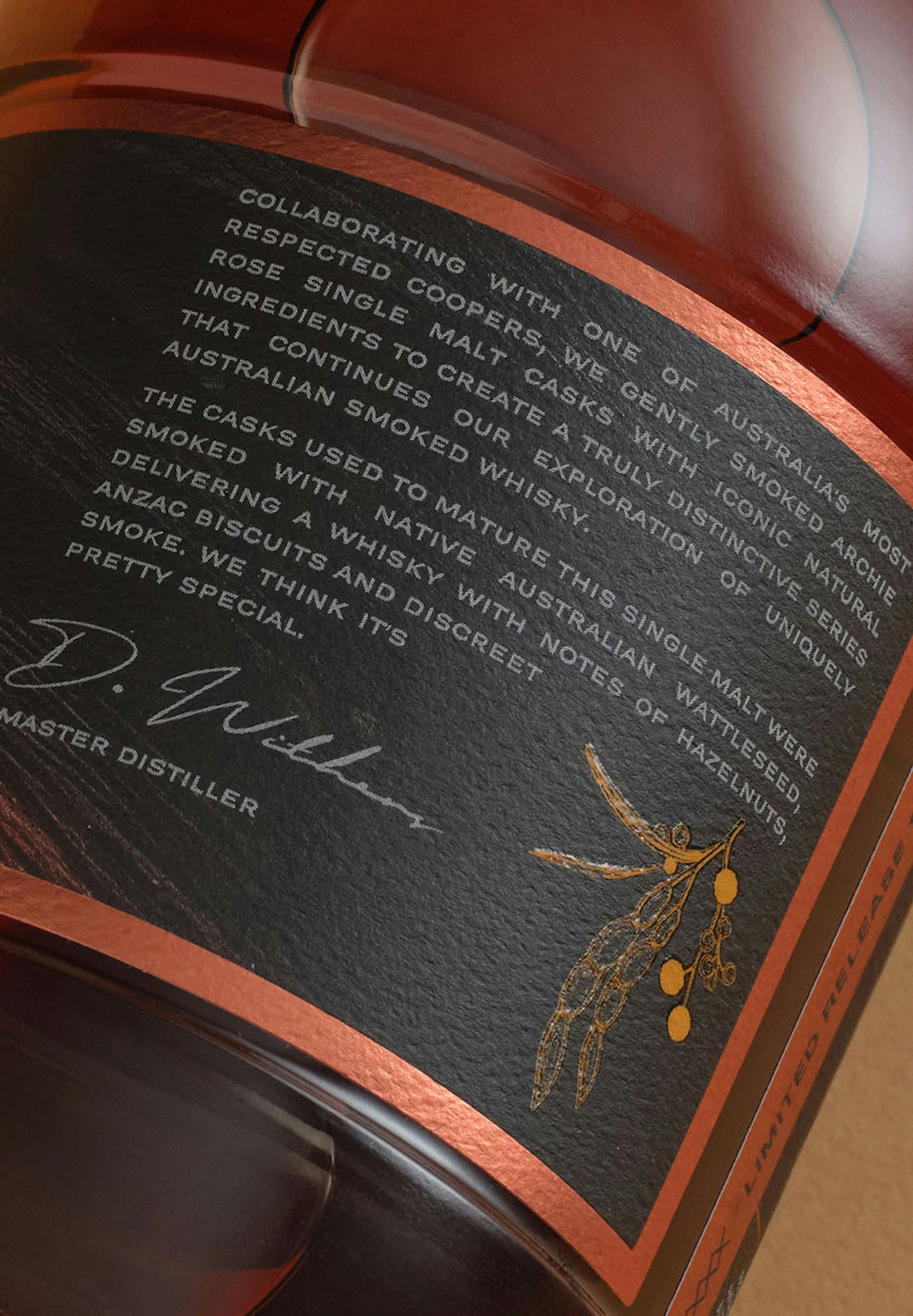 Wattleseed Smoked Cask Single Malt Whisky