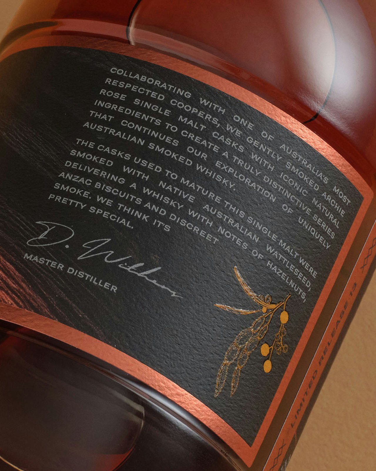 Wattleseed Smoked Cask Single Malt Whisky