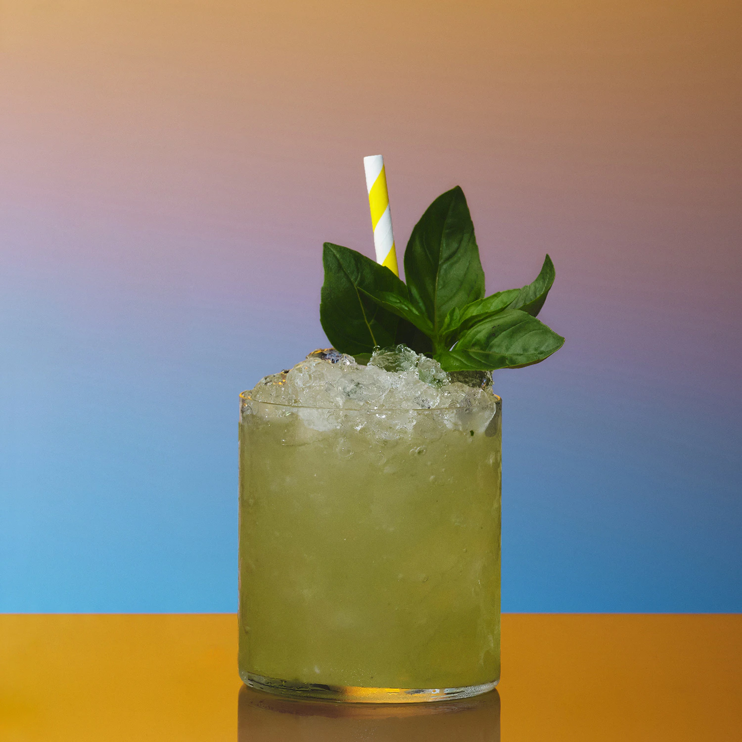 Mountain Yuzu Gin Basil Smash