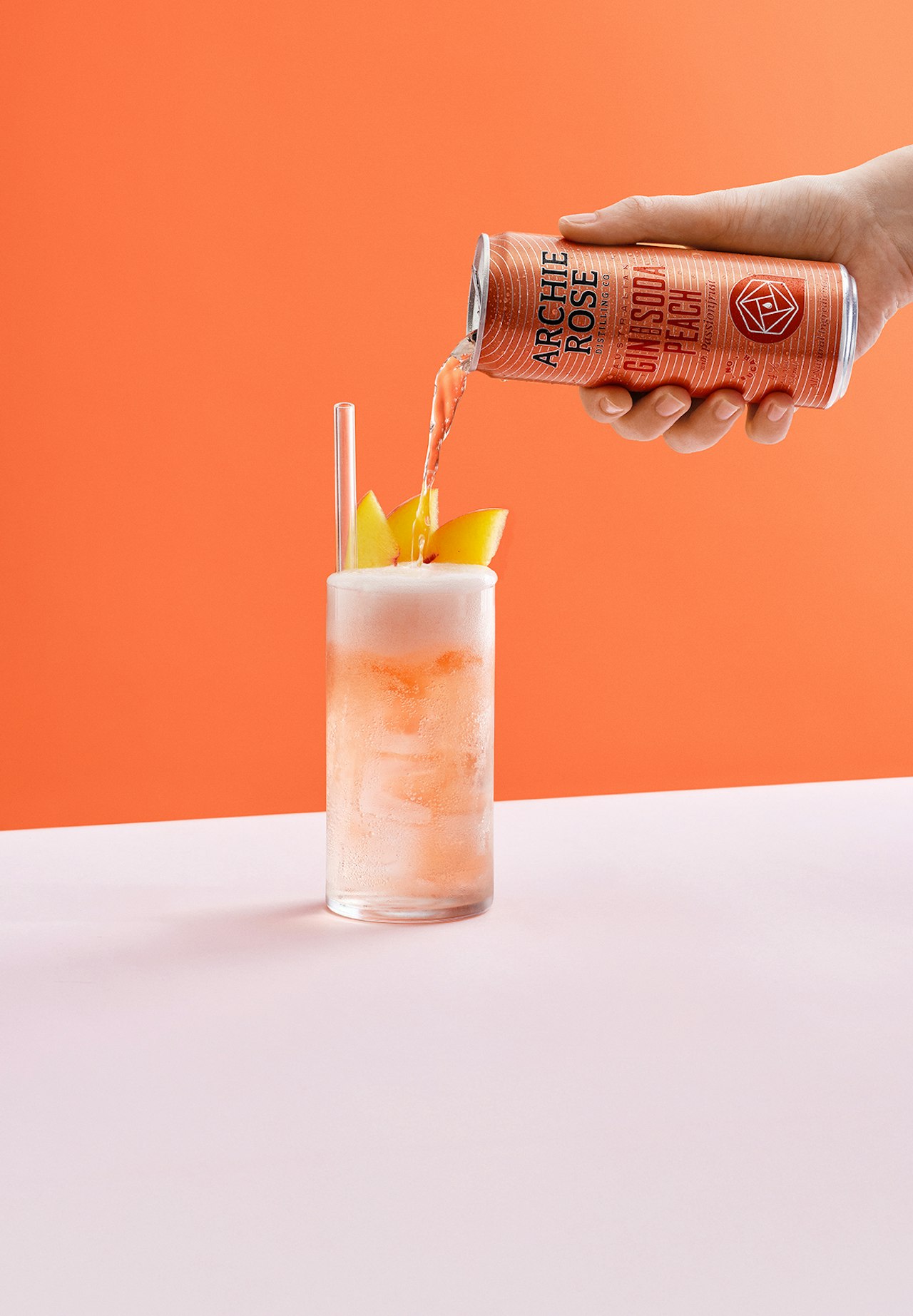 Gin & Peach Soda With Passionfruit - 24x330ml Case