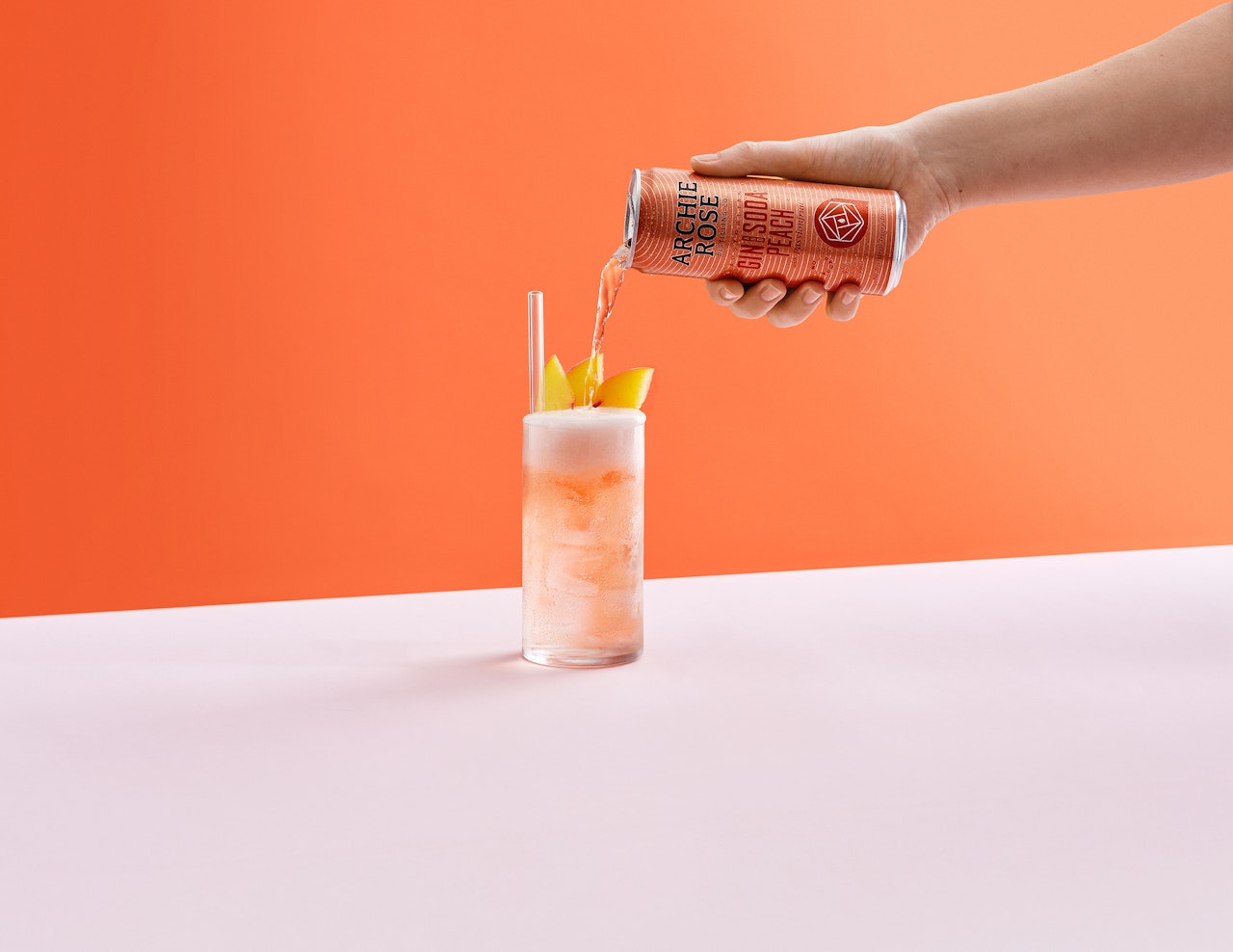 Gin & Peach Soda With Passionfruit - 24x330ml
