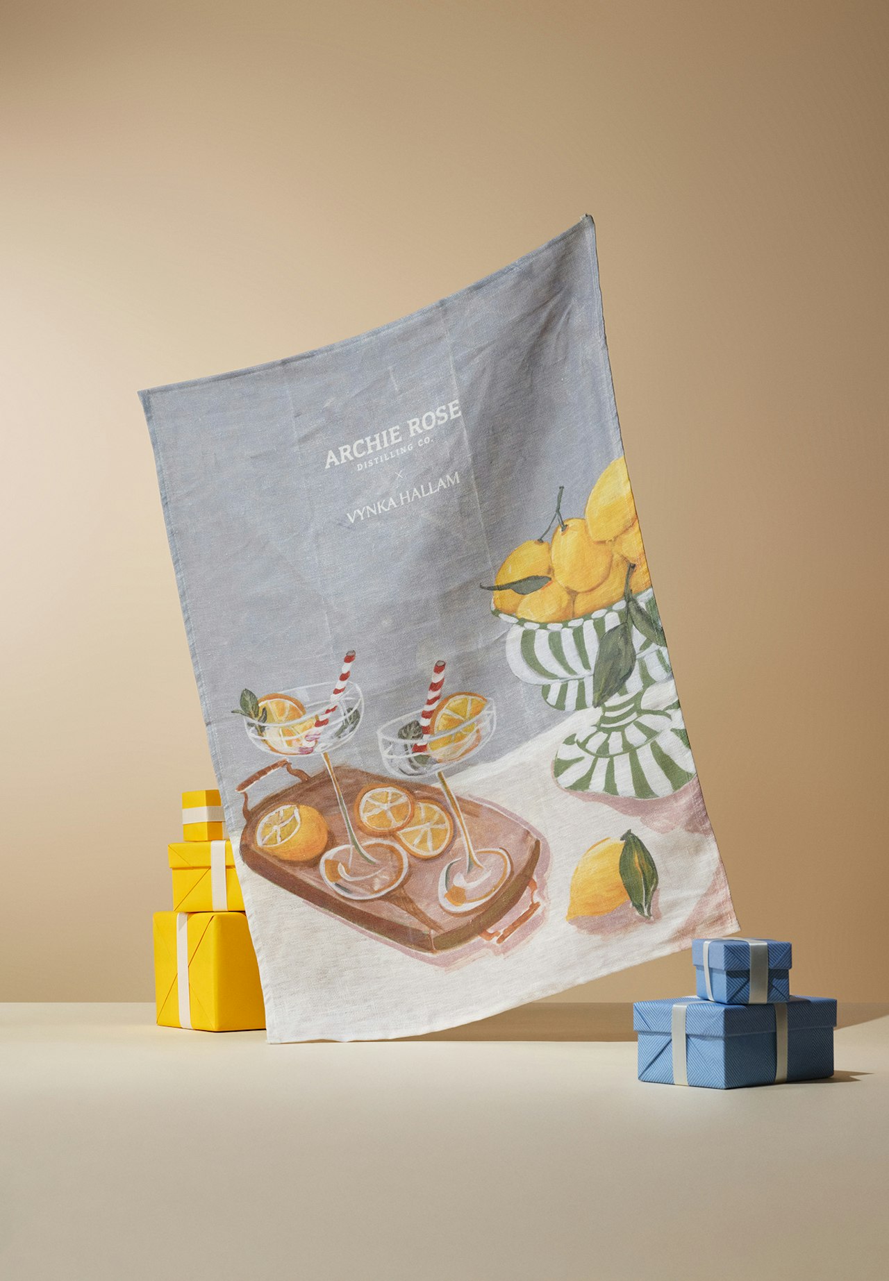 Vynka Hallam 2025 Limited Edition Tea Towel