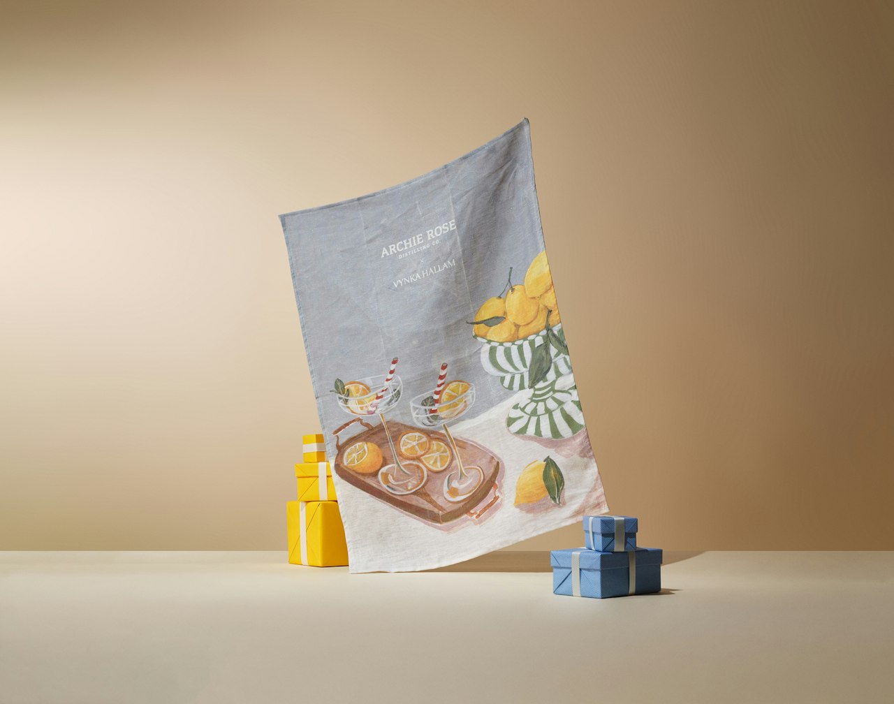 Vynka Hallam 2025 Limited Edition Tea Towel
