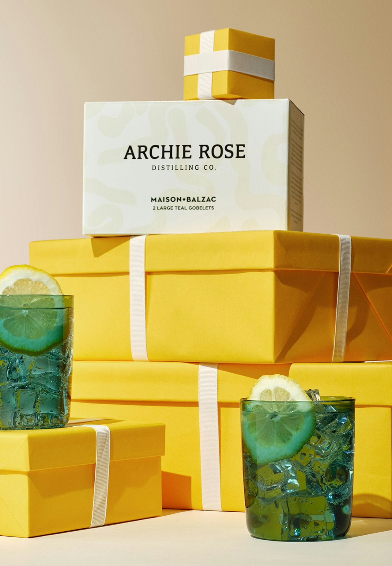 Maison Balzac Teal Gobelets