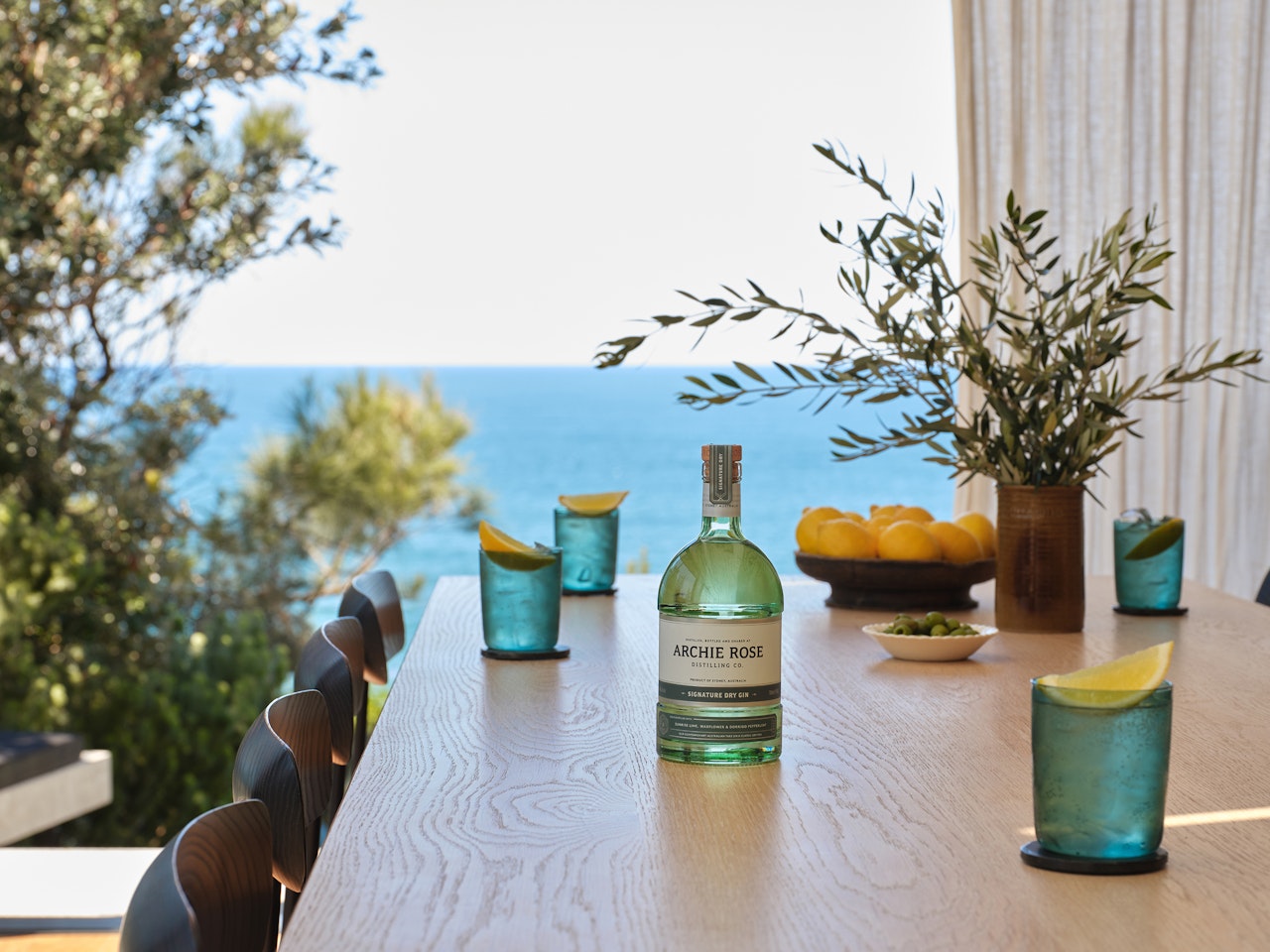 Maison Balzac Teal Gobelets