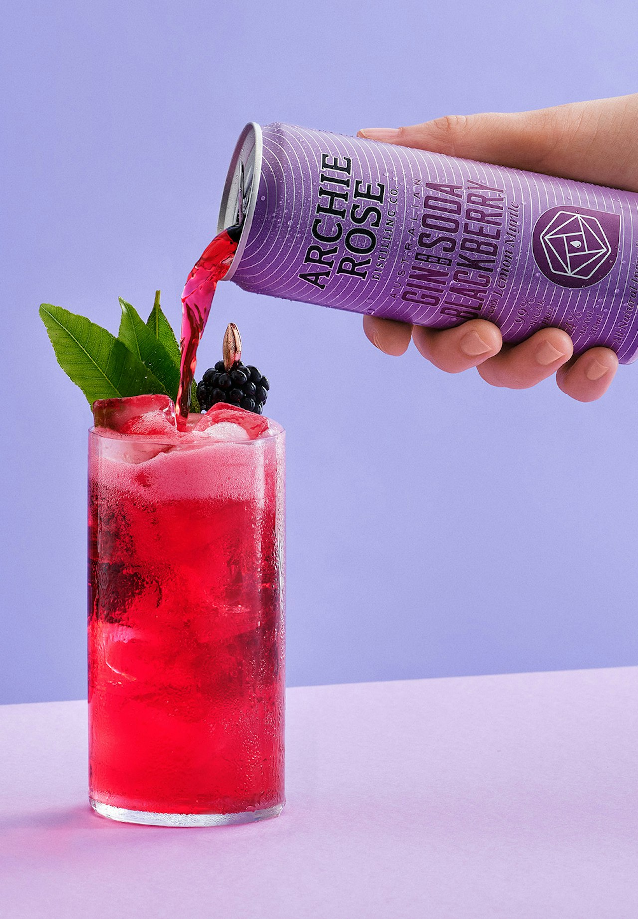 Gin & Blackberry With Native Lemon Myrtle - 24x330ml Case