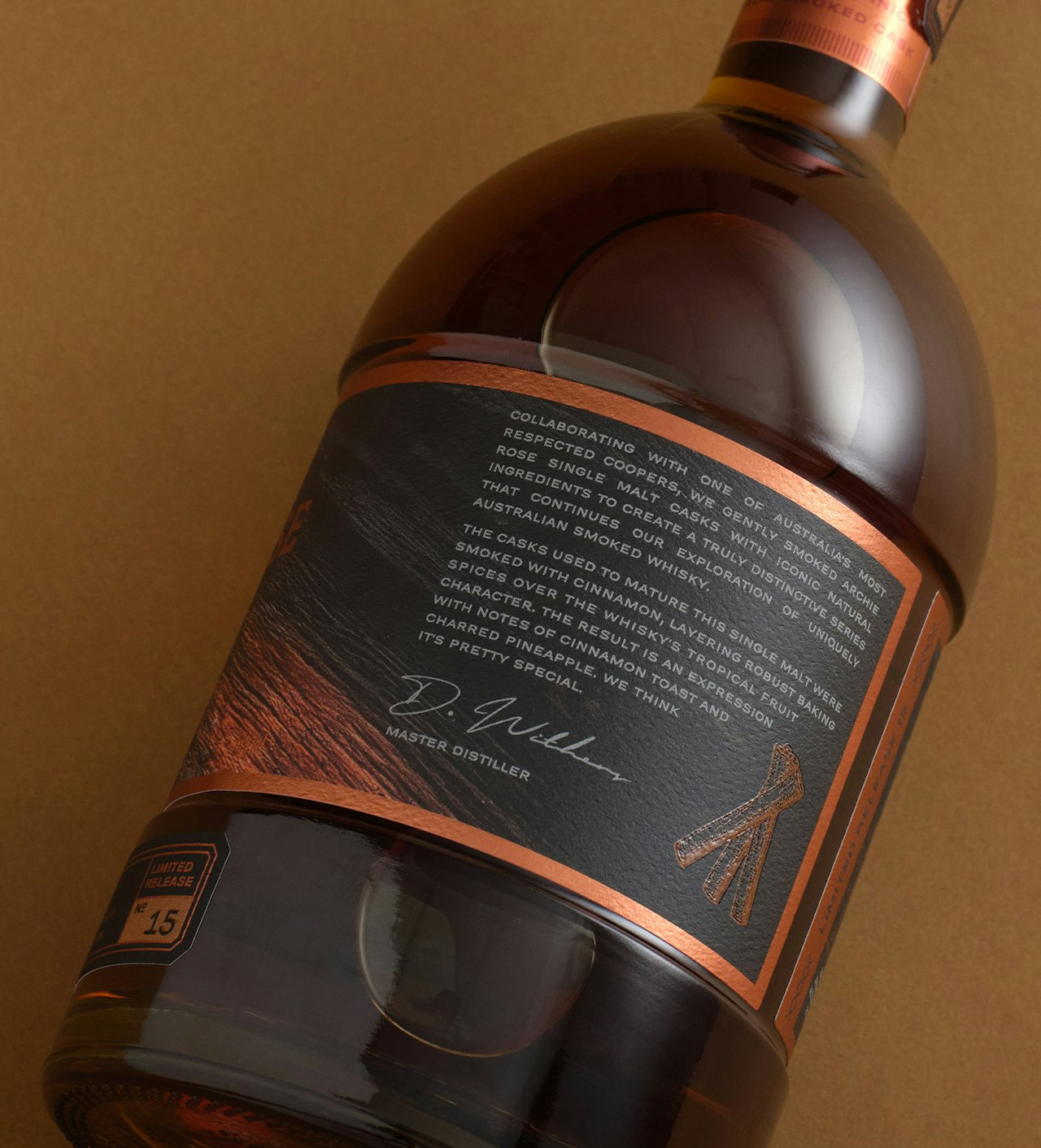 Cinnamon Smoked Cask Single Malt Whisky