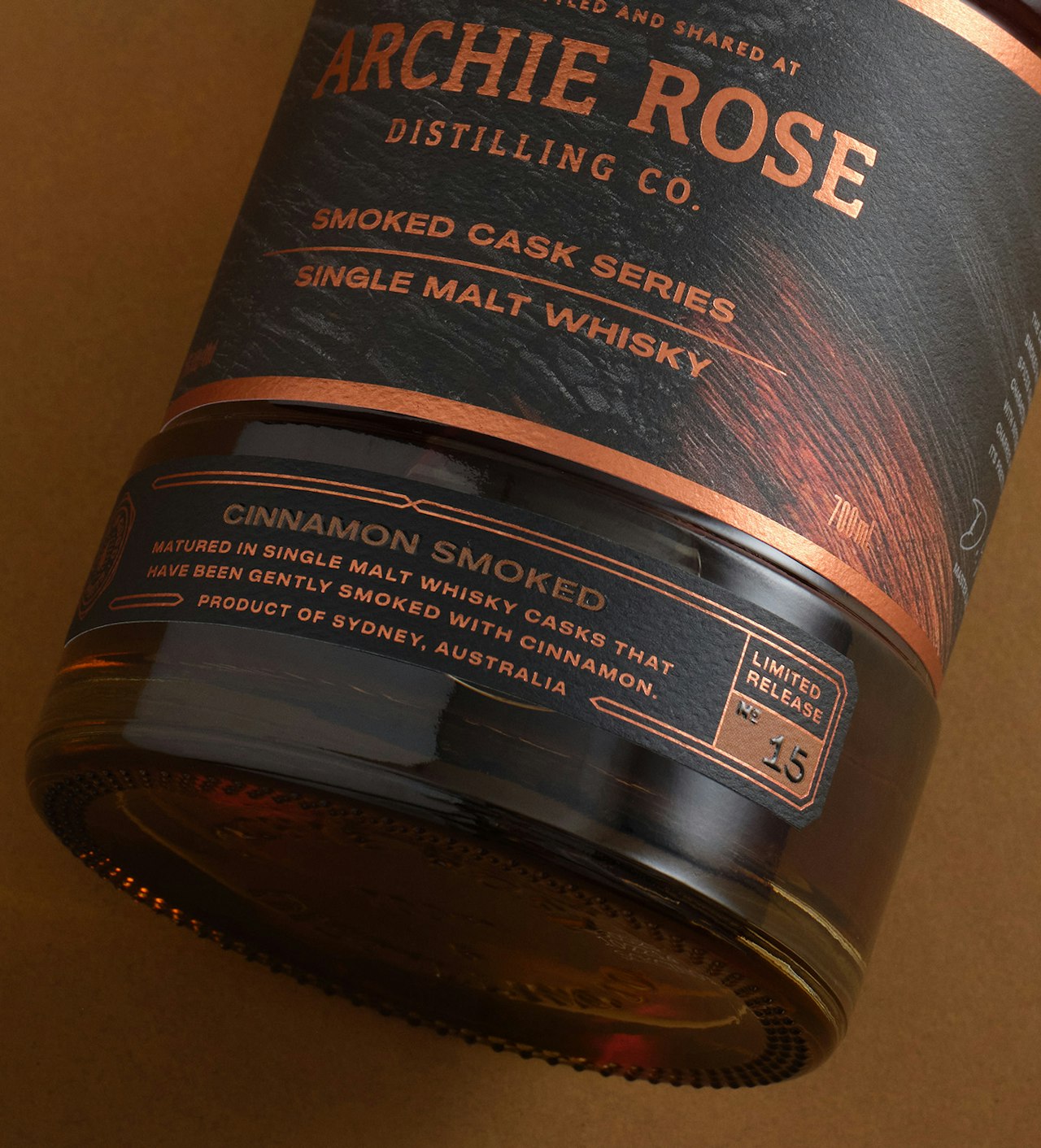 Cinnamon Smoked Cask Single Malt Whisky