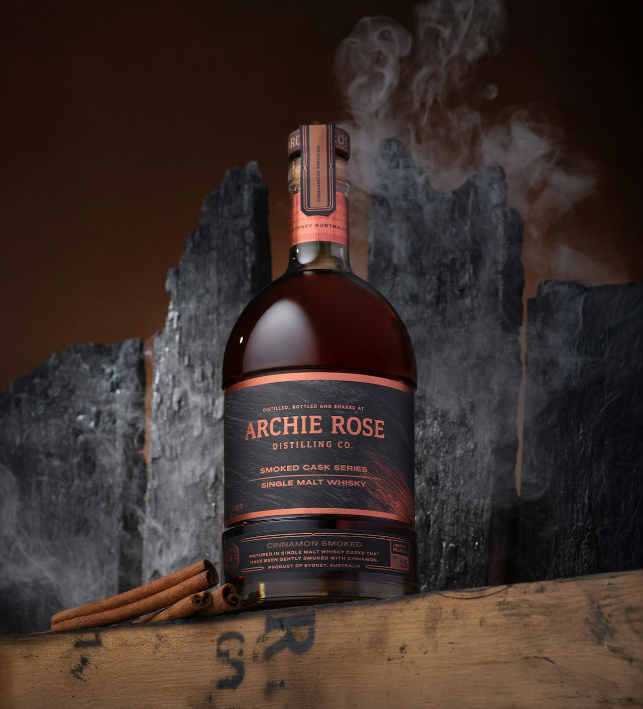 Cinnamon Smoked Cask Single Malt Whisky