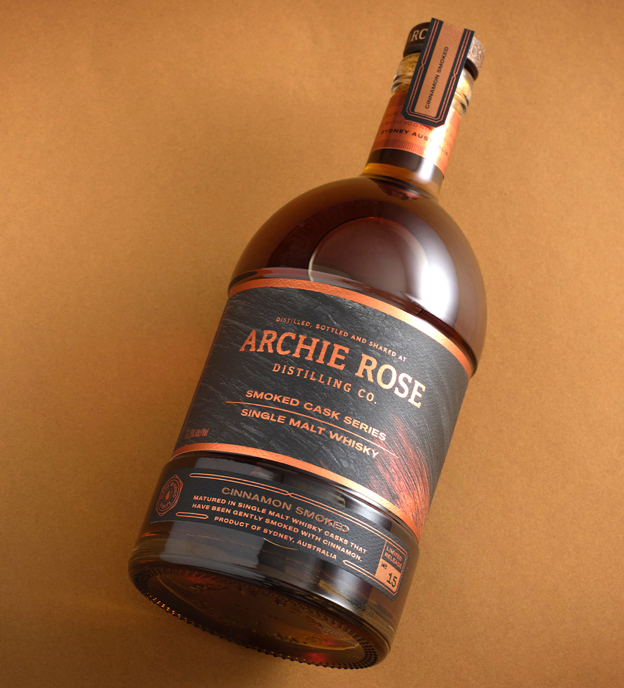 Cinnamon Smoked Cask Single Malt Whisky