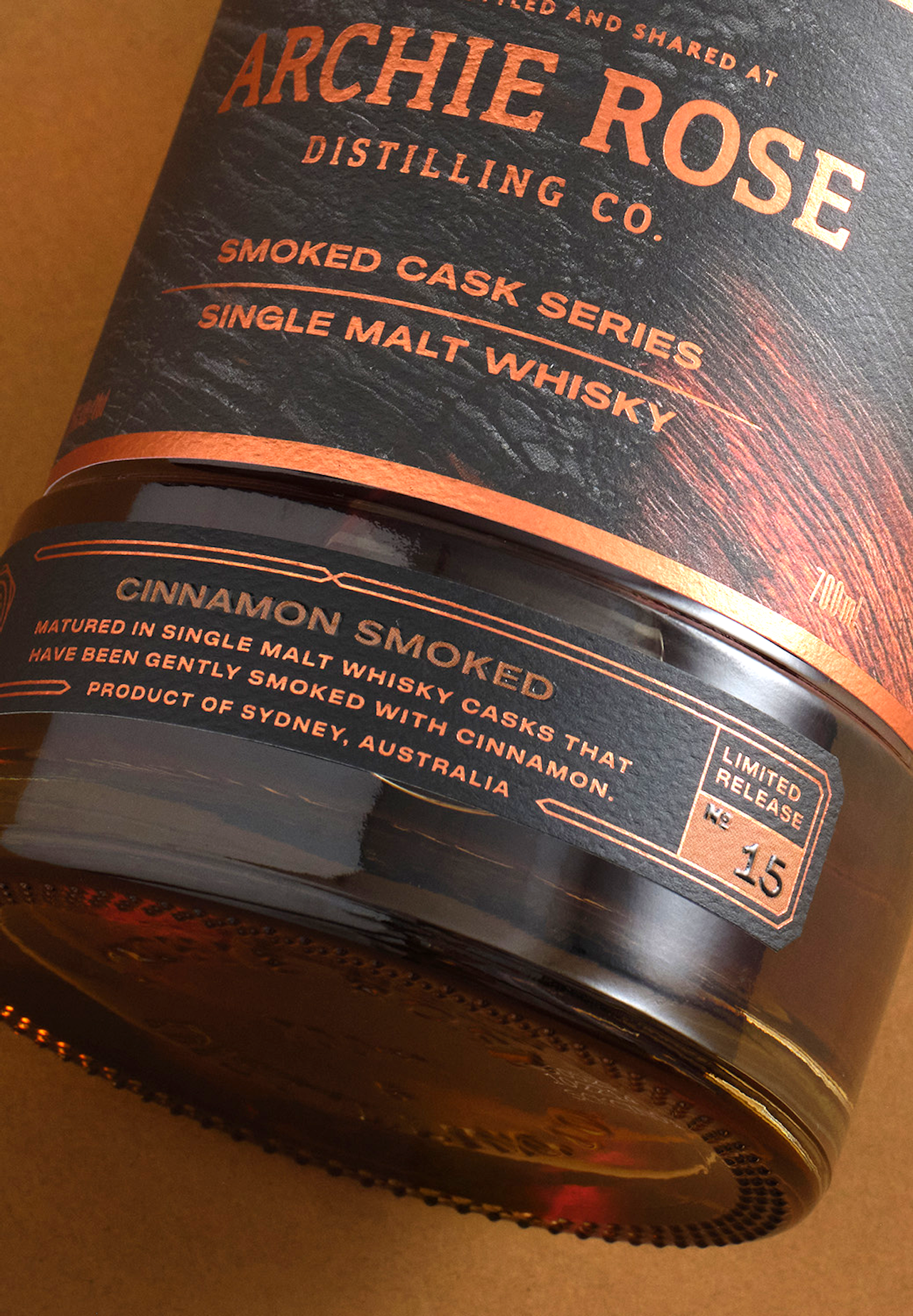 Cinnamon Smoked Cask Single Malt Whisky