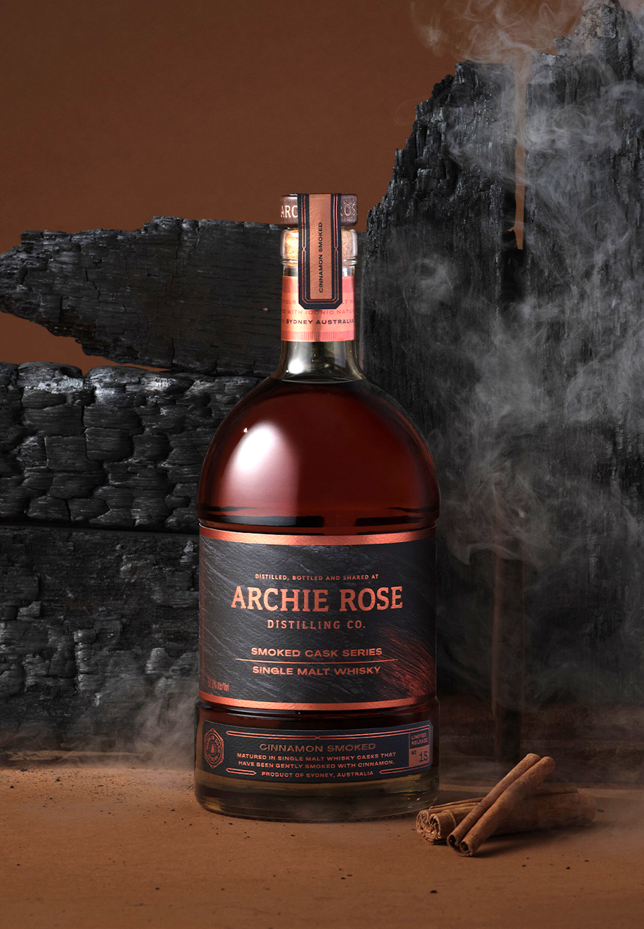 Cinnamon Smoked Cask Single Malt Whisky