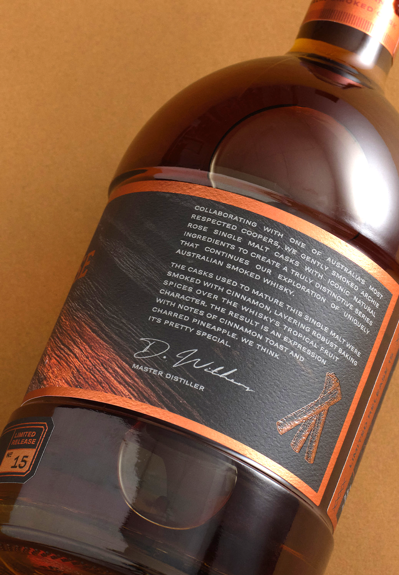 Cinnamon Smoked Cask Single Malt Whisky