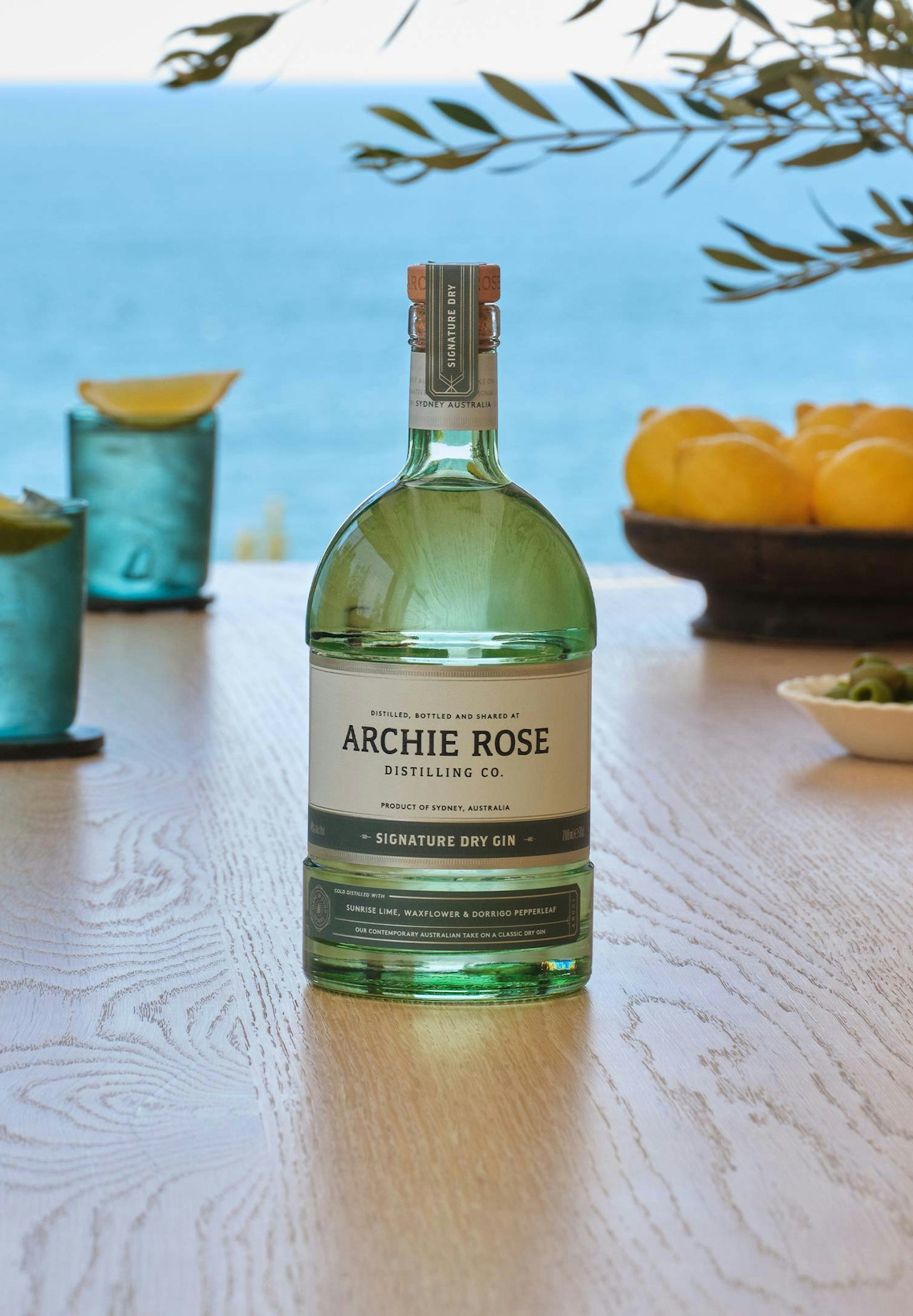 Maison Balzac Teal Gobelets