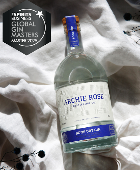 Archie Rose Bone Dry Gin Claims "Australia’s Best Super-Premium Gin"