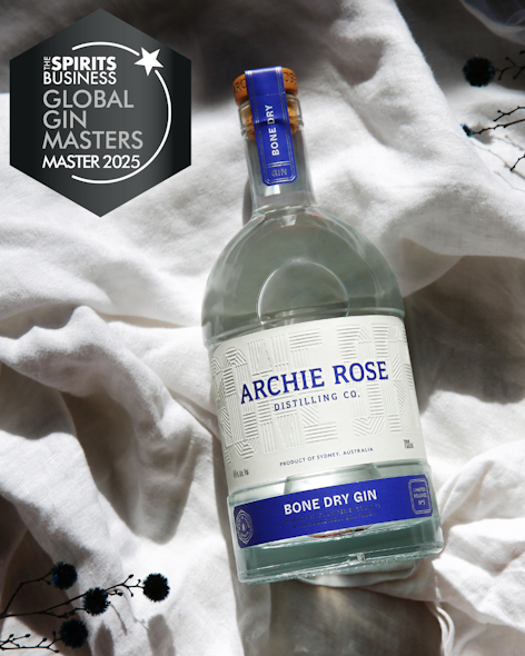 Archie Rose Bone Dry Gin Claims "Australia’s Best Super-Premium Gin"