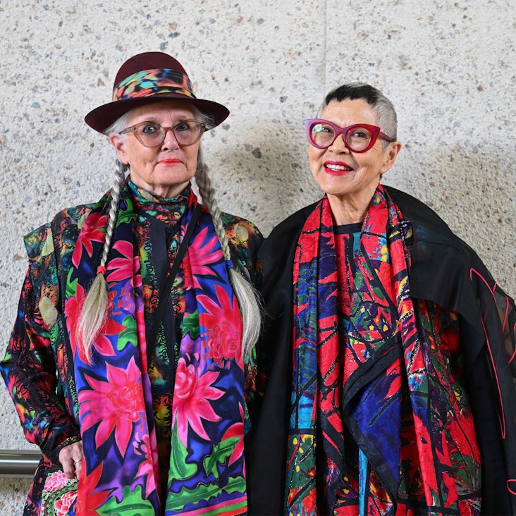 Behind the Artwork with Jenny Kee and Linda Jackson 