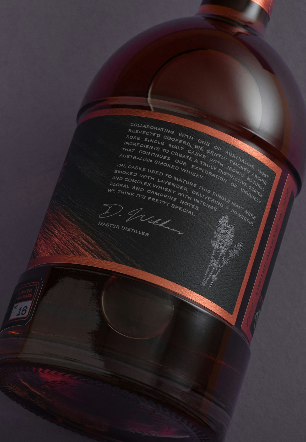 Lavender Smoked Cask Single Malt Whisky