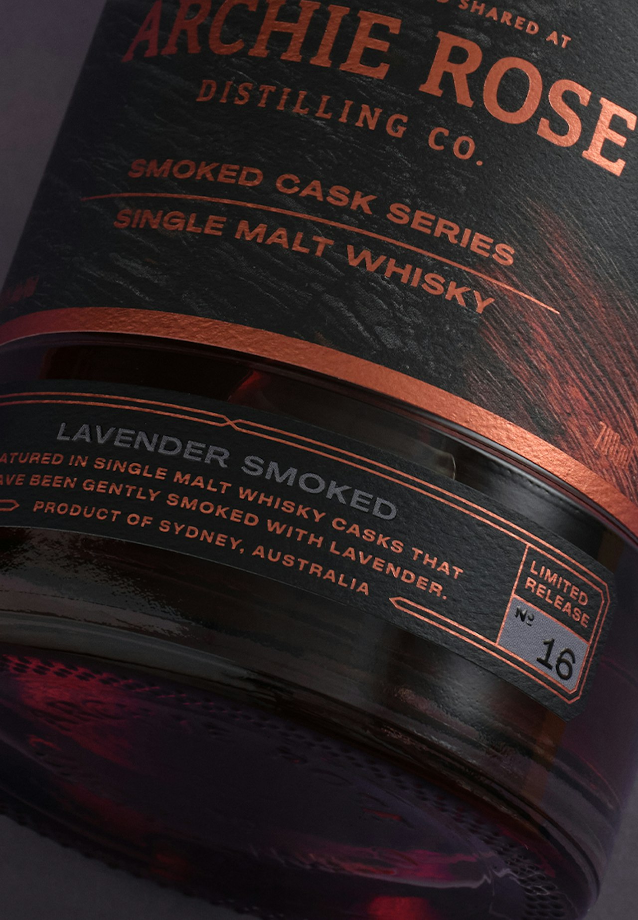 Lavender Smoked Cask Single Malt Whisky