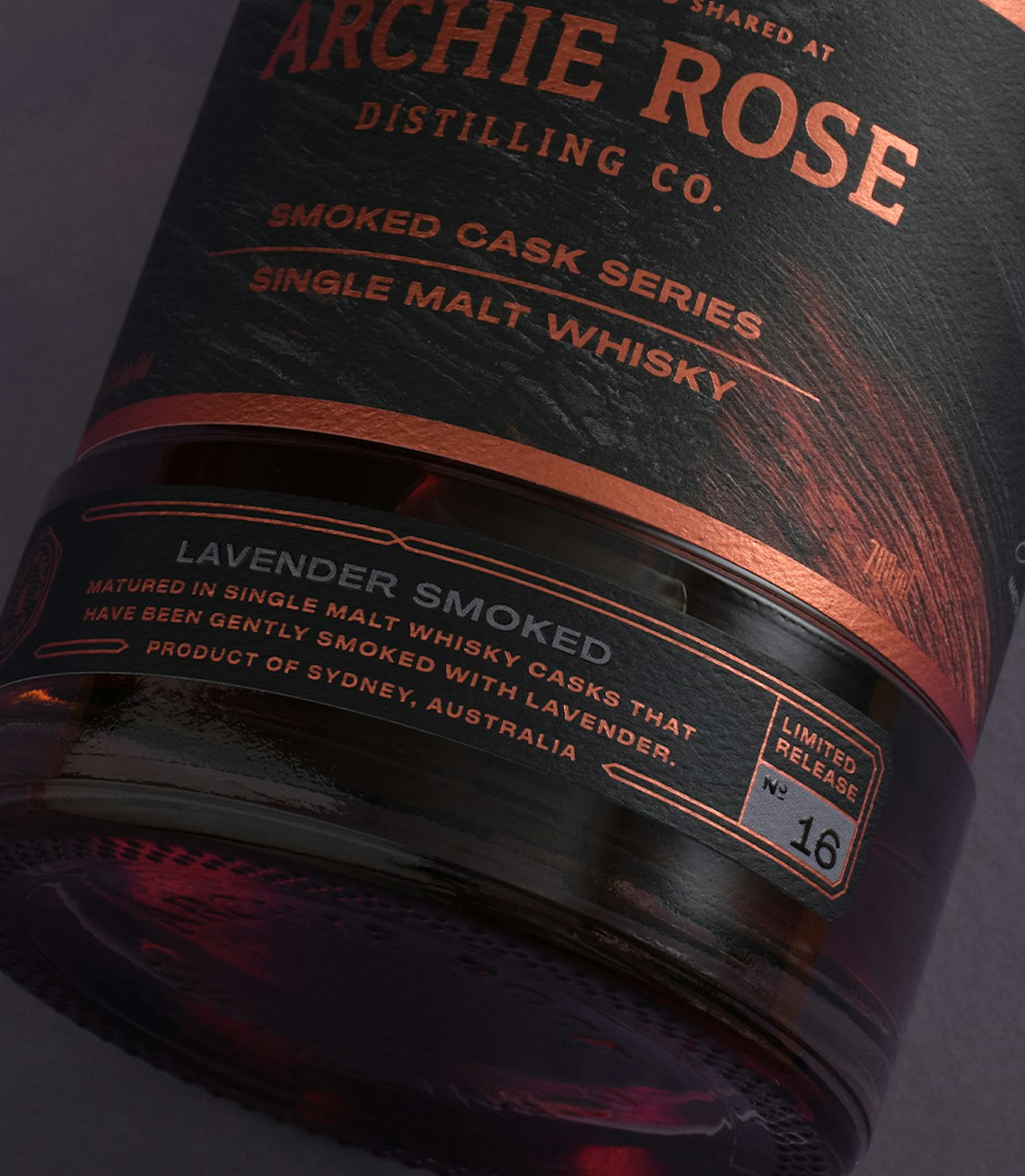 Lavender Smoked Cask Single Malt Whisky